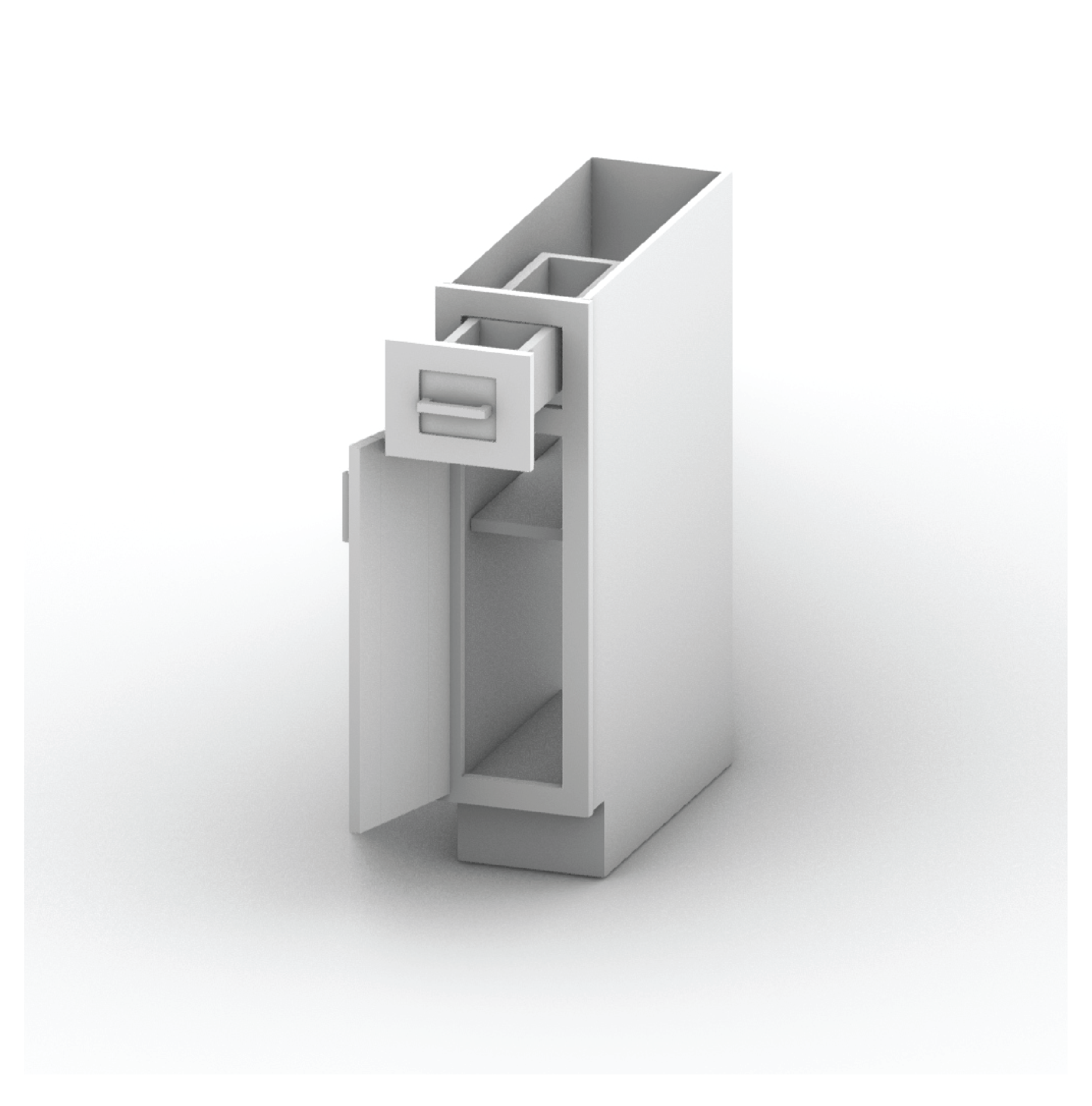 Base Cabinet 9" Width