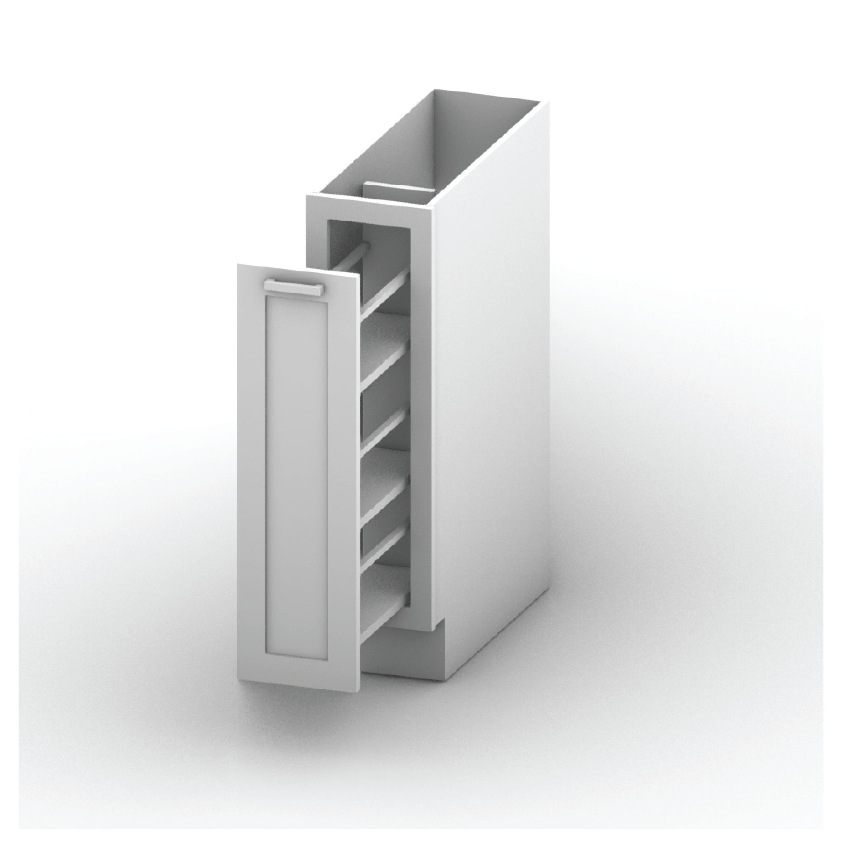 Spice Rack Cabinet 9" Width