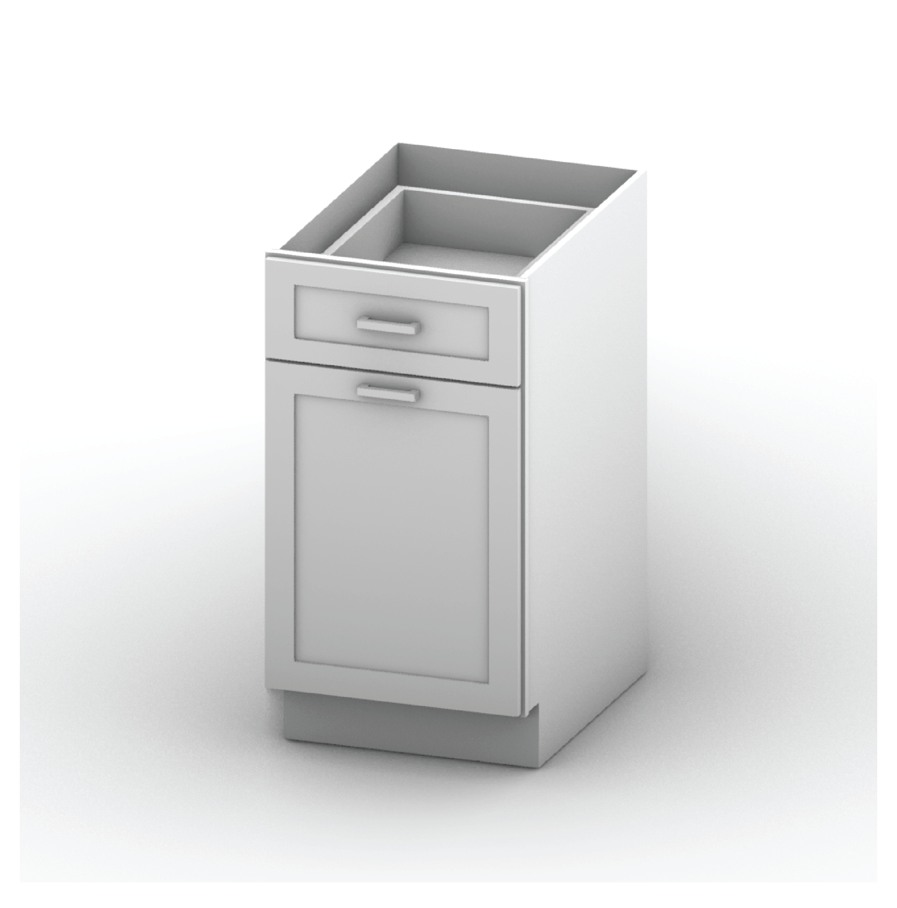 Garbage Cabinet 18" Width