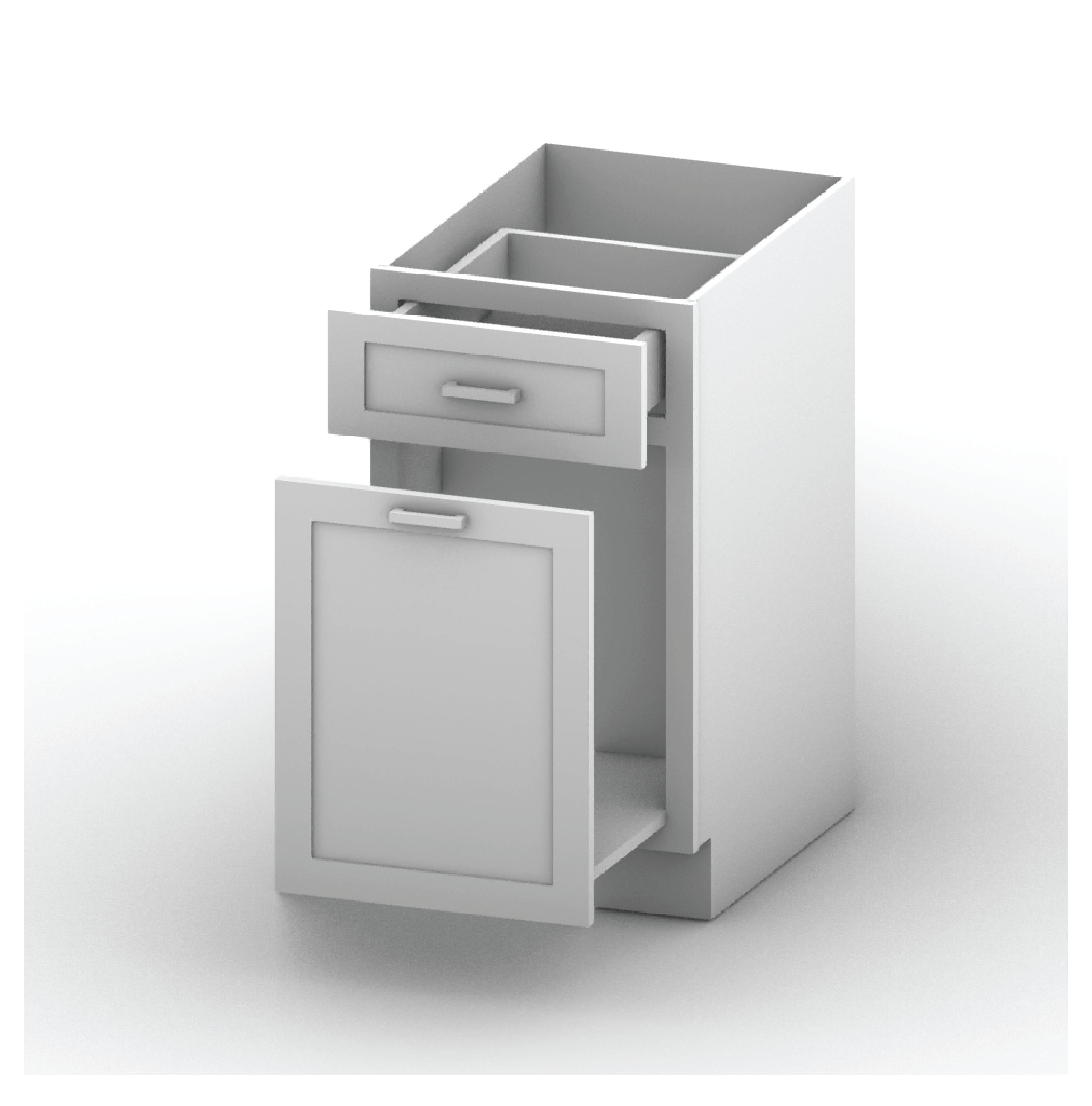 Garbage Cabinet 18" Width