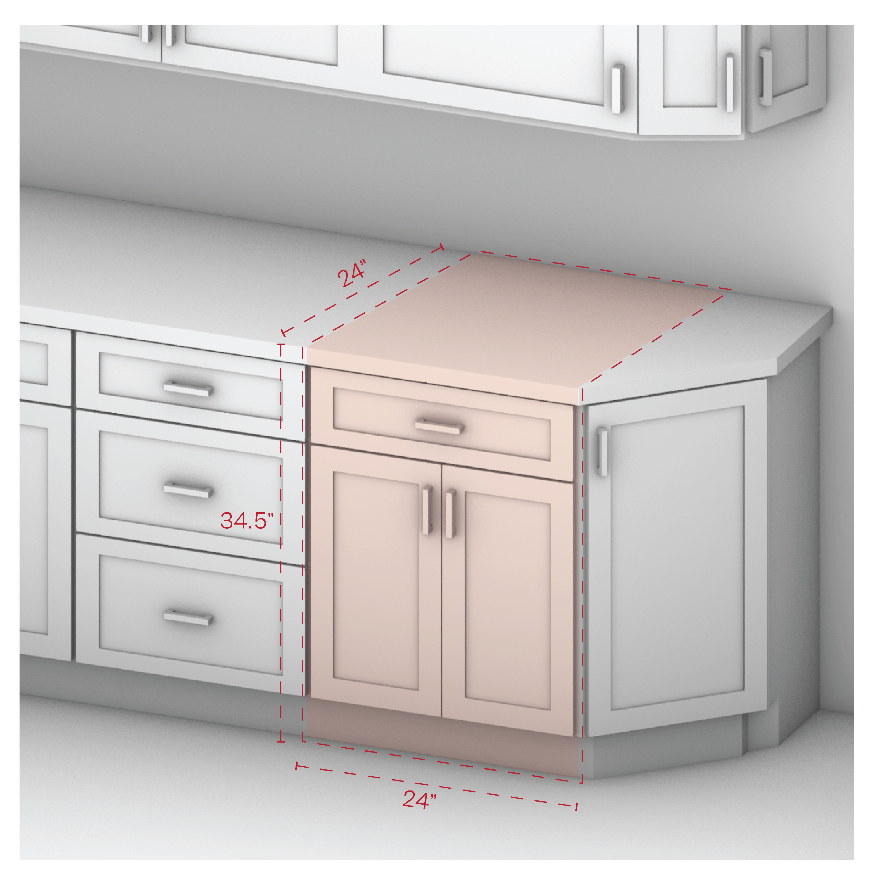 Base Cabinet 24" Width