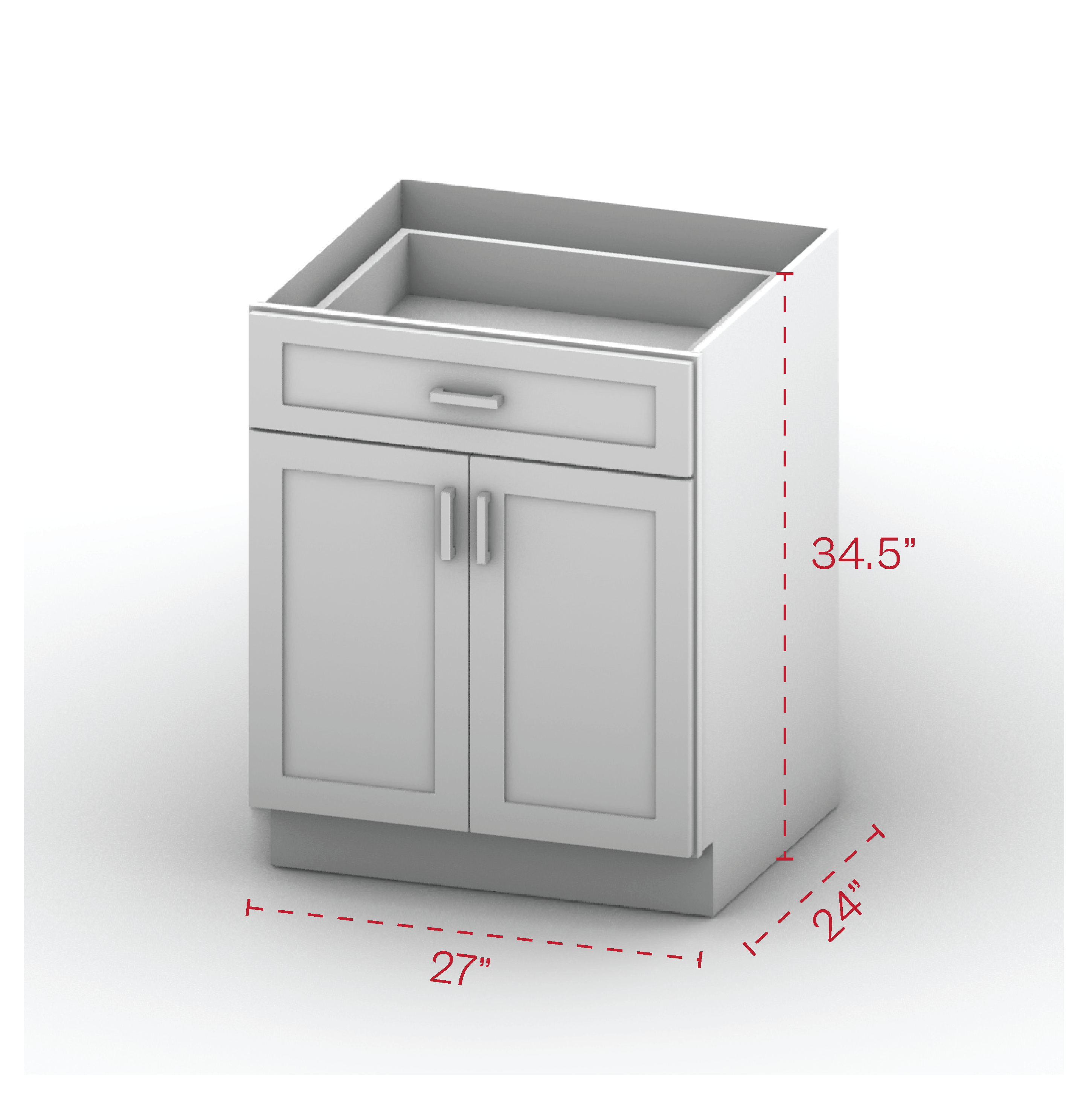 Base Cabinet 27" Width