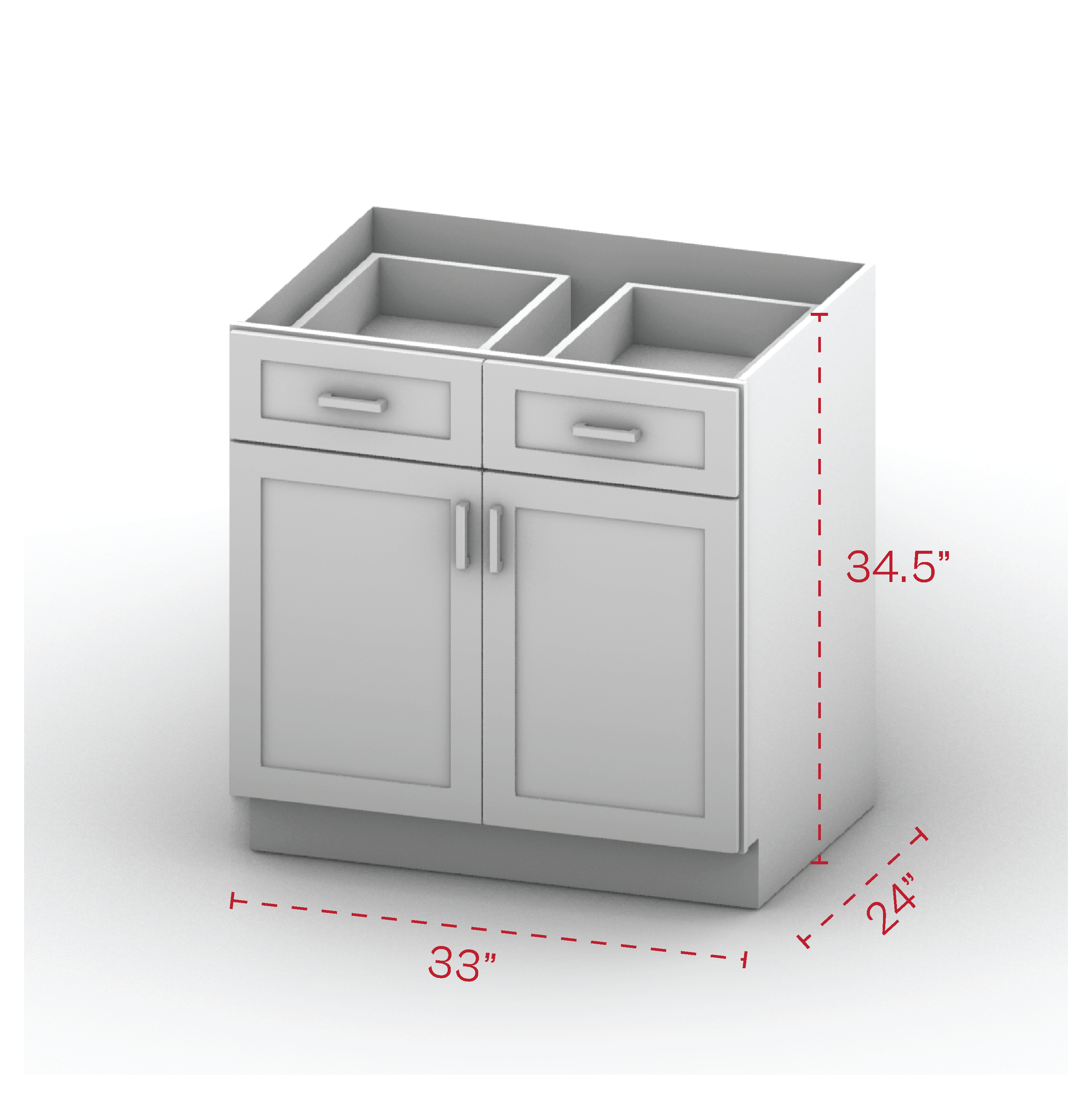 Base Cabinet 33" Width