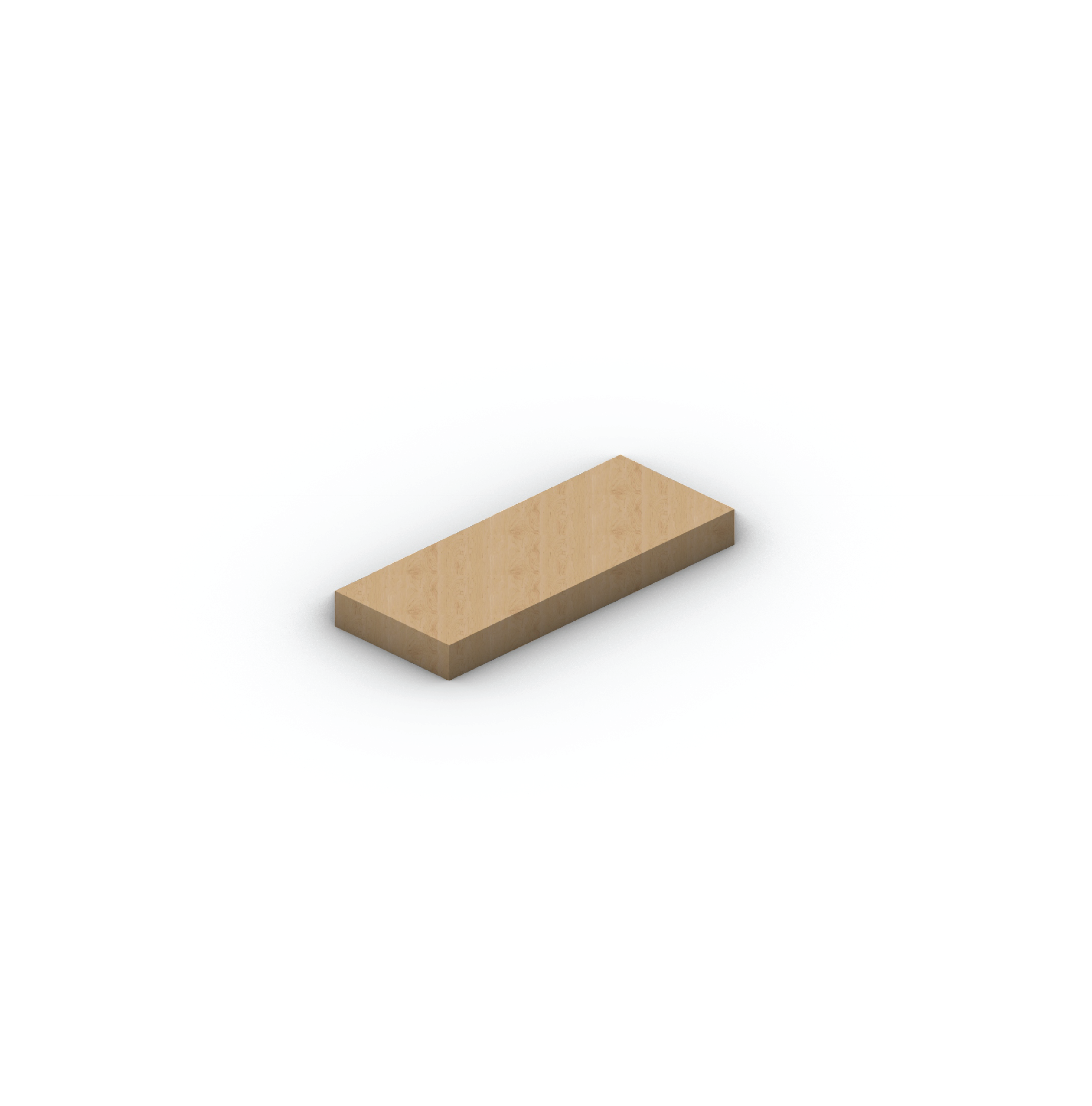 Birch Floating Shelf 30" Width