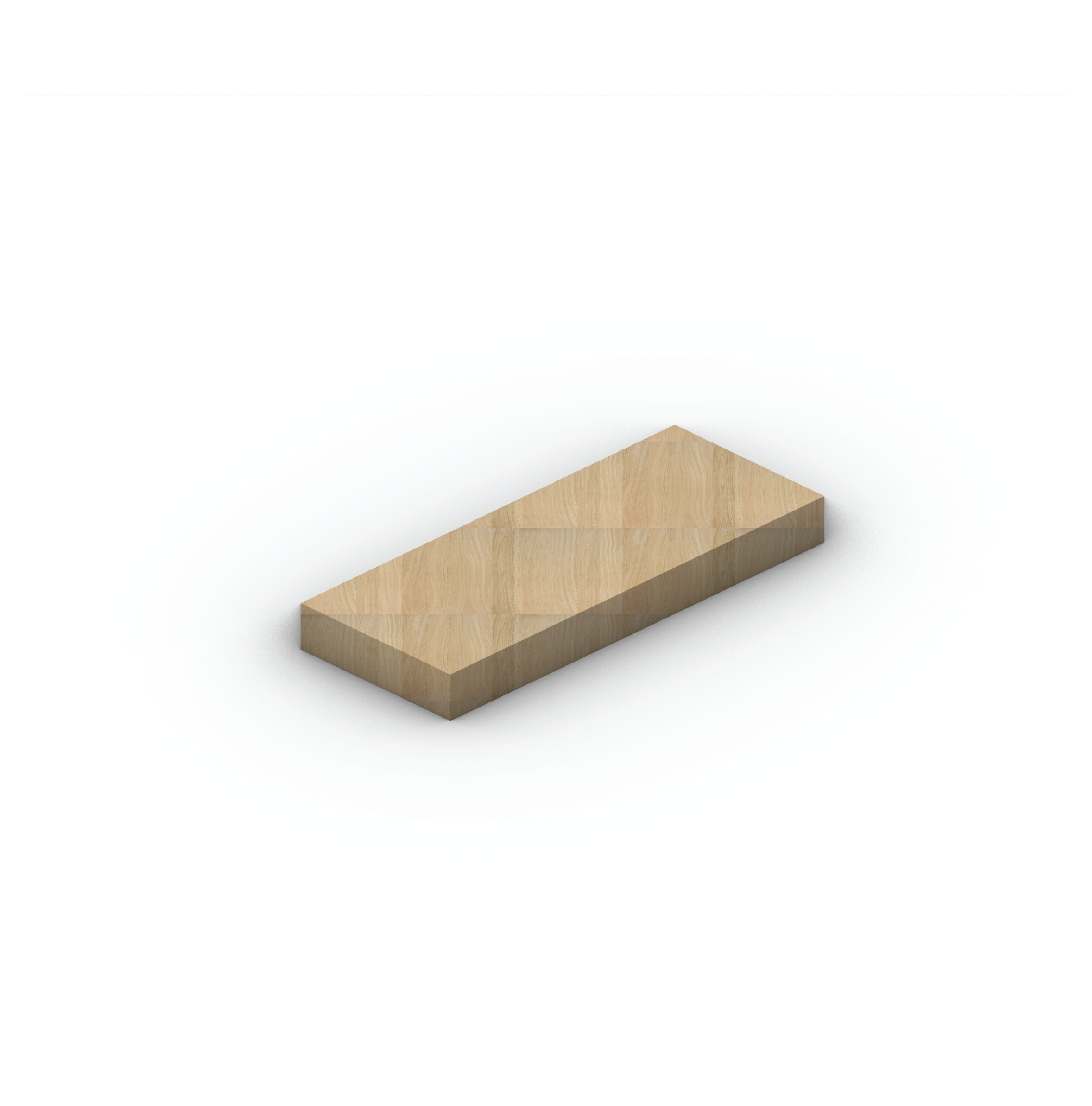 Oak Floating Shelf 30" Width