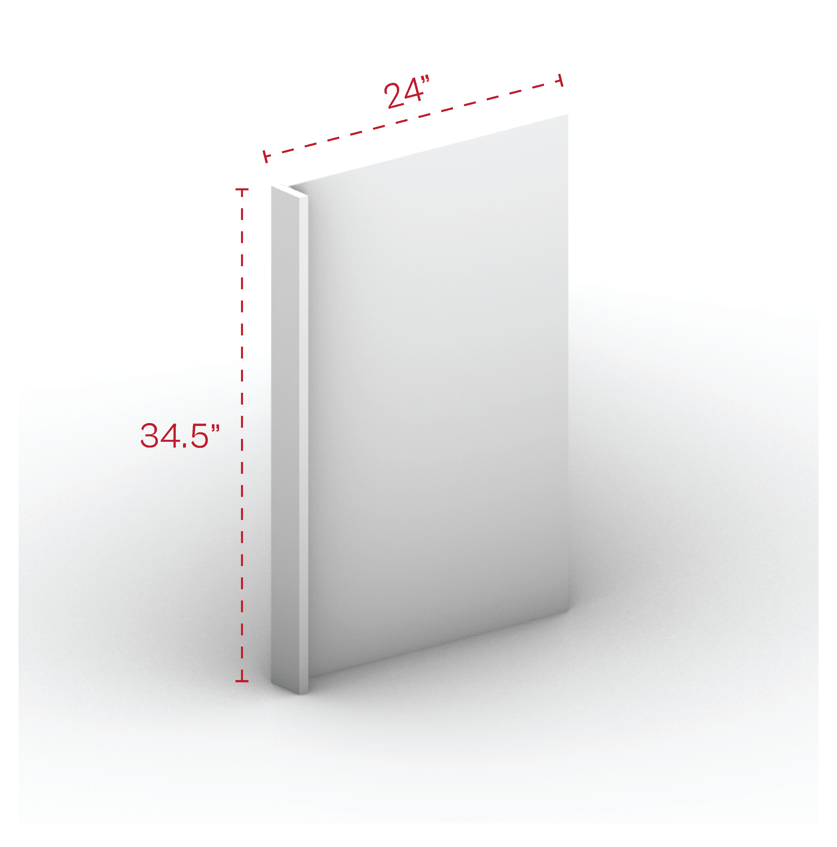 Base End Panel 24" Width
