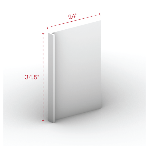 Base End Panel 24" Width