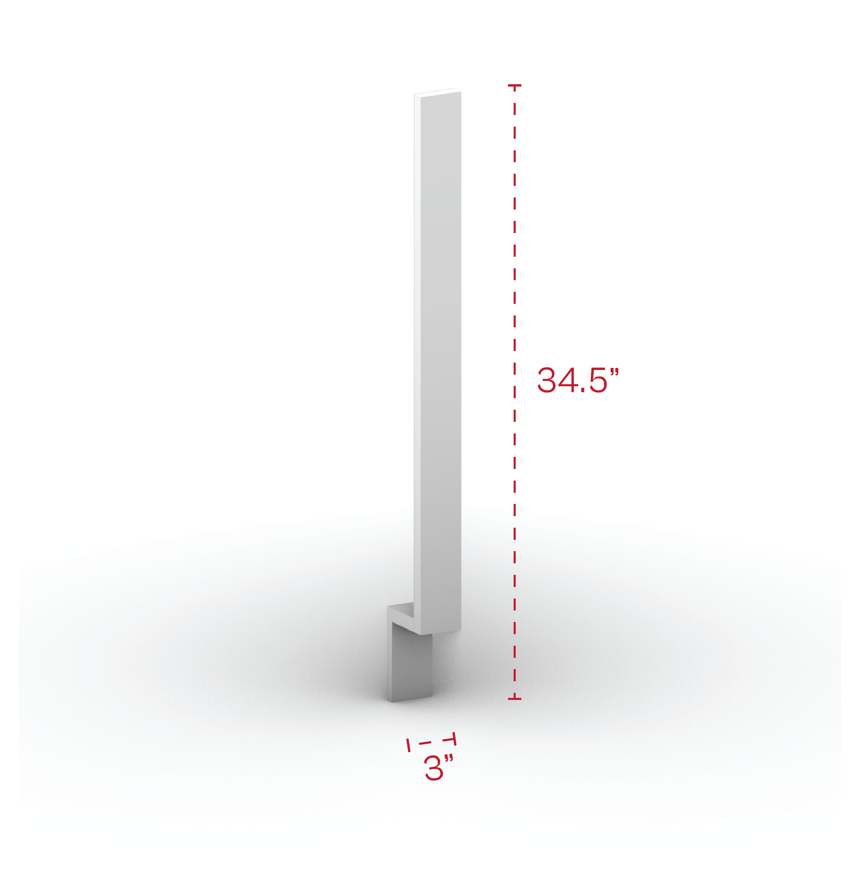 Base Filler 3" Width