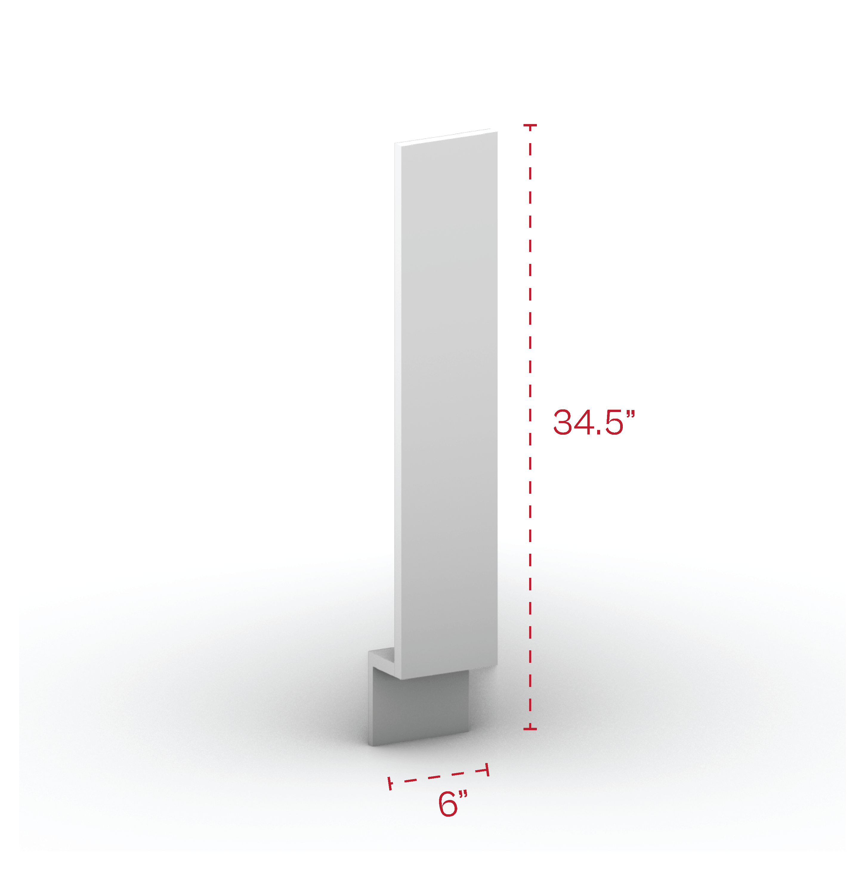 Base Filler 6" Width