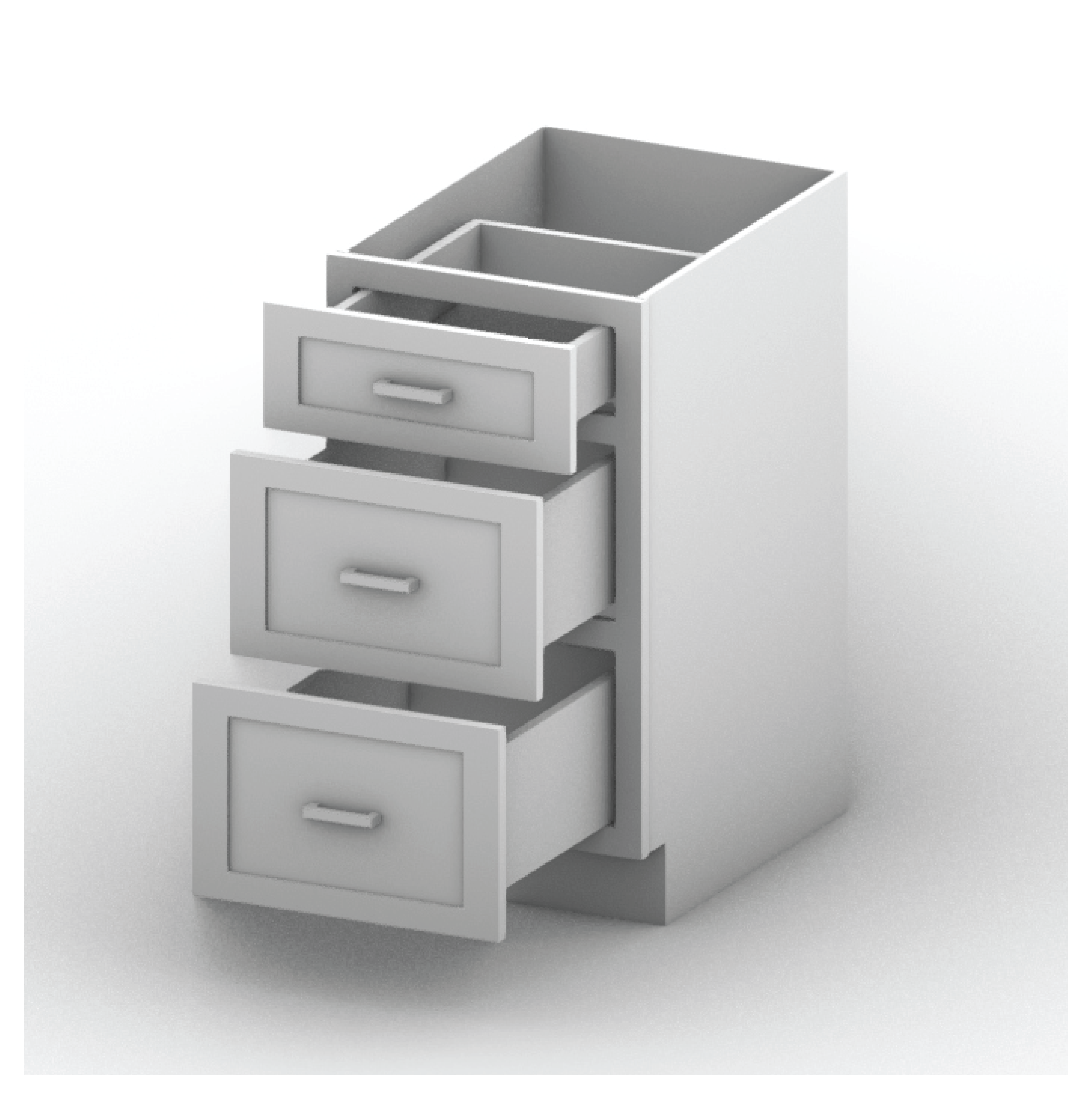 Drawer Base Cabinet 18" Width