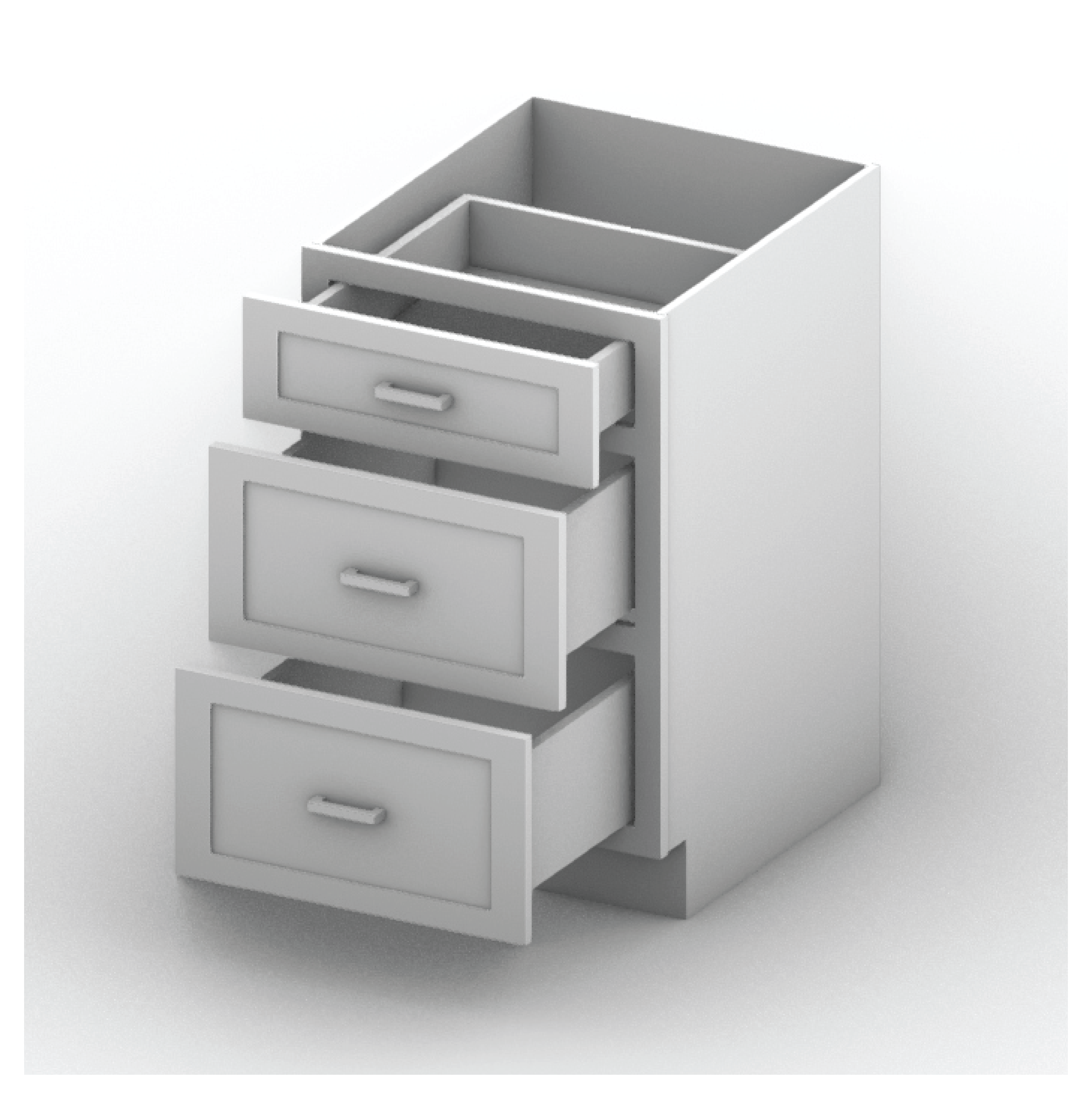 Drawer Base Cabinet 21" Width