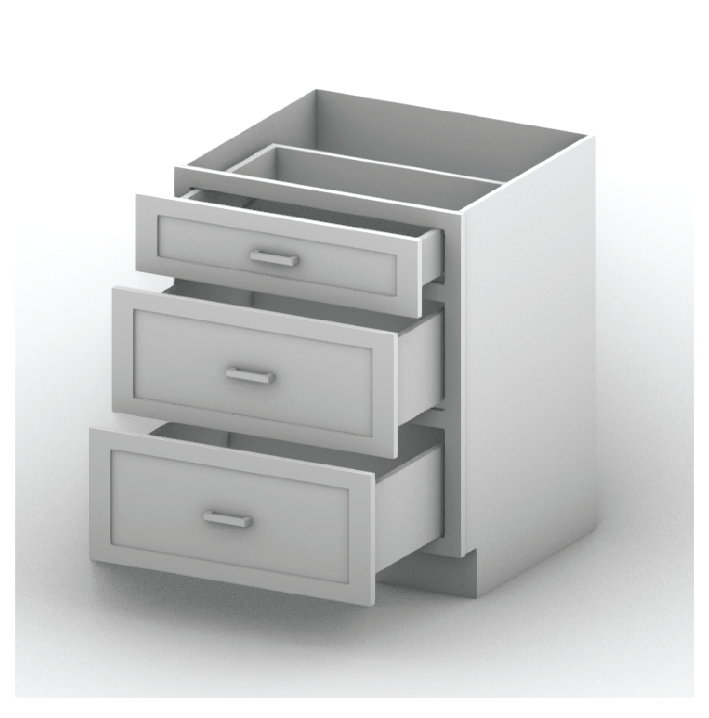Drawer Base Cabinet 27" Width