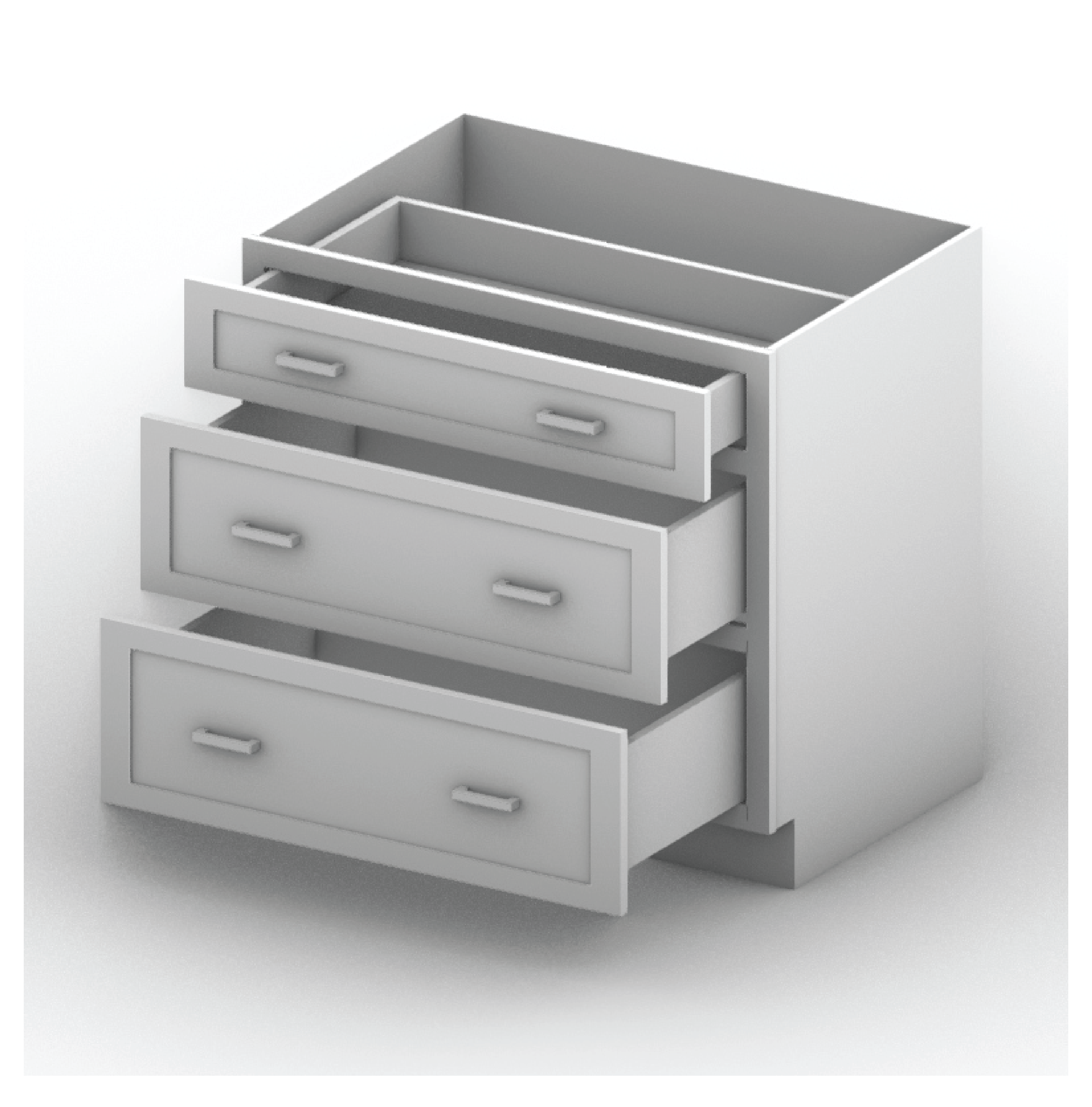 Drawer Base Cabinet 36" Width