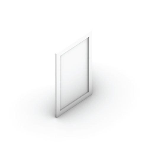 White Shaker DP2134.5 Decorative Panel - image 1