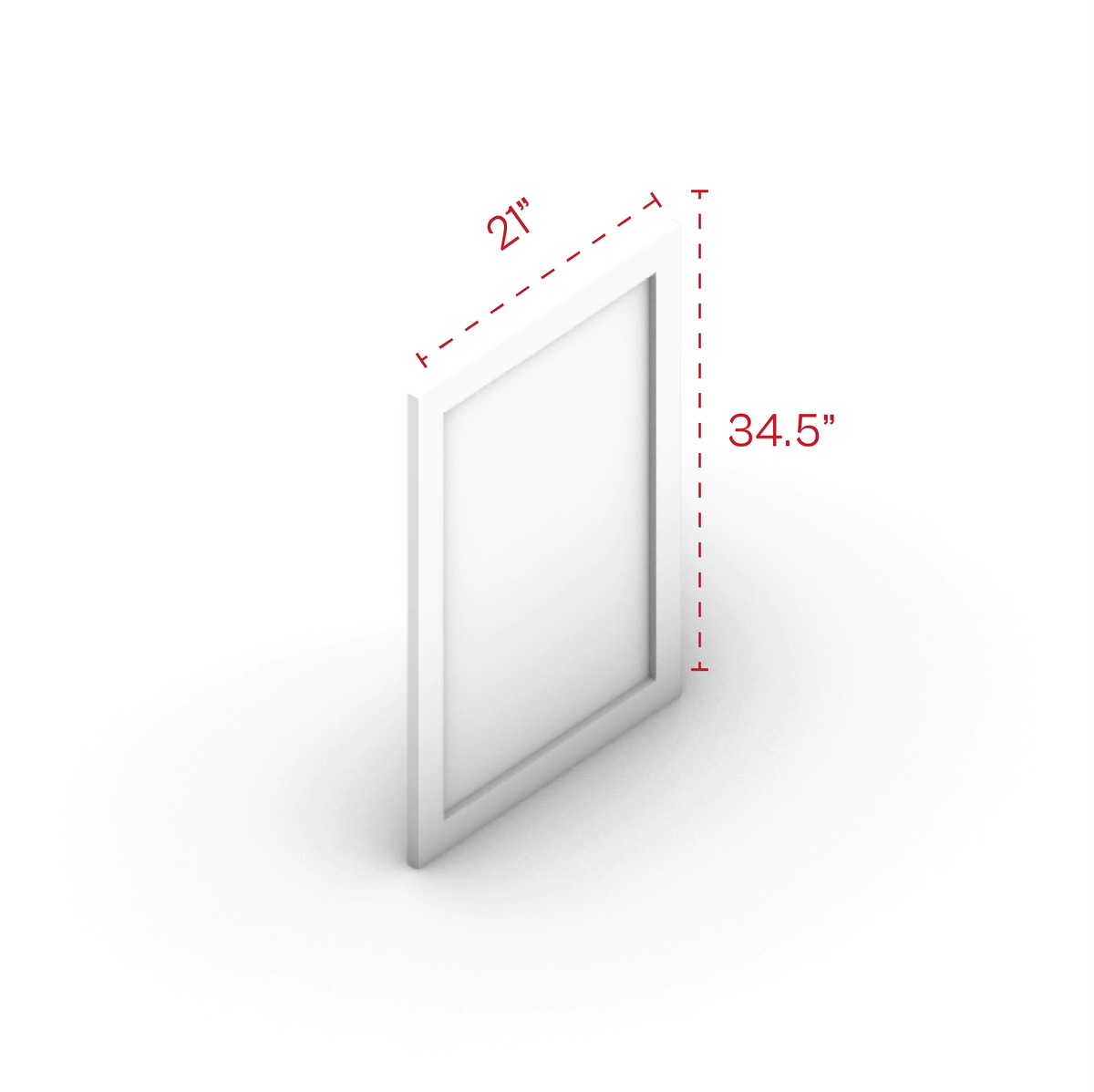 White Shaker DP2134.5 Decorative Panel - image 2