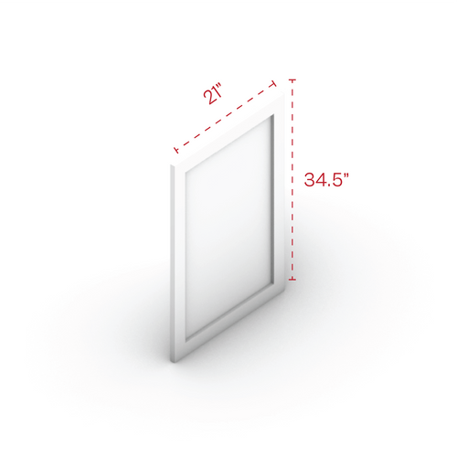 White Shaker DP2134.5 Decorative Panel - image 2