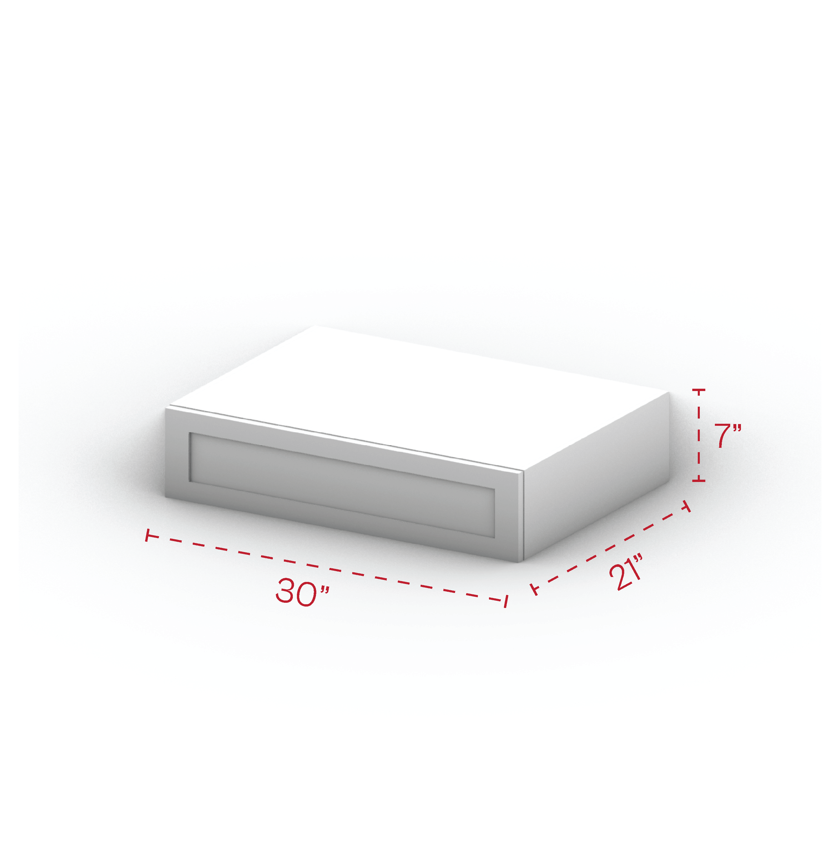 Knee Drawer 30" Width