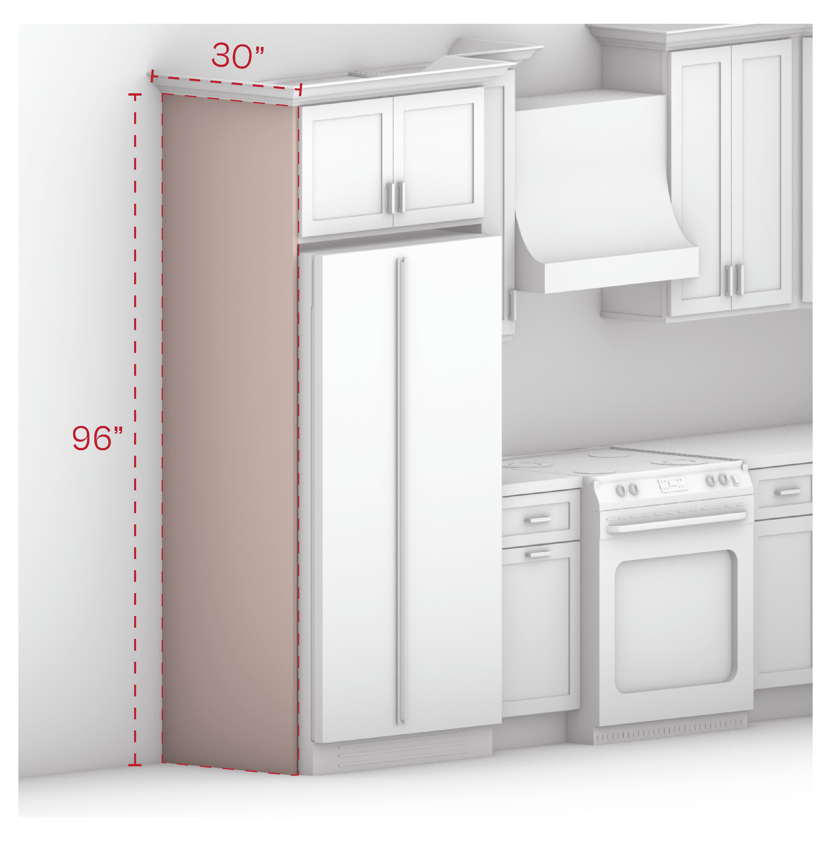 Fridge Panel 3096