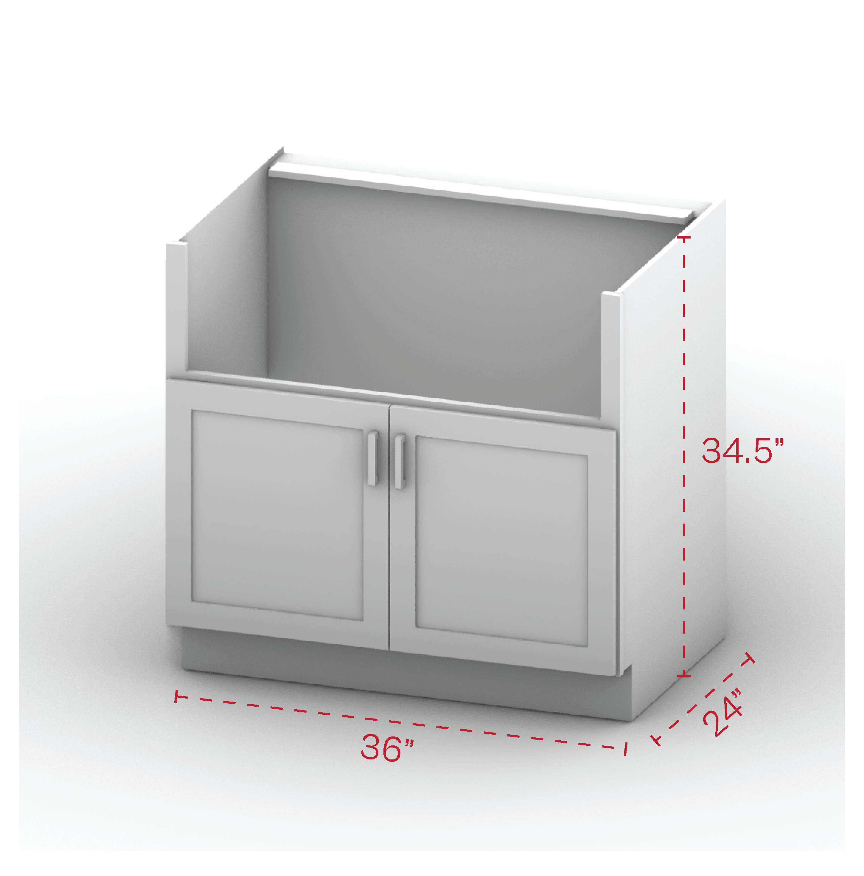 Farm Sink Base Cabinet 36" Width
