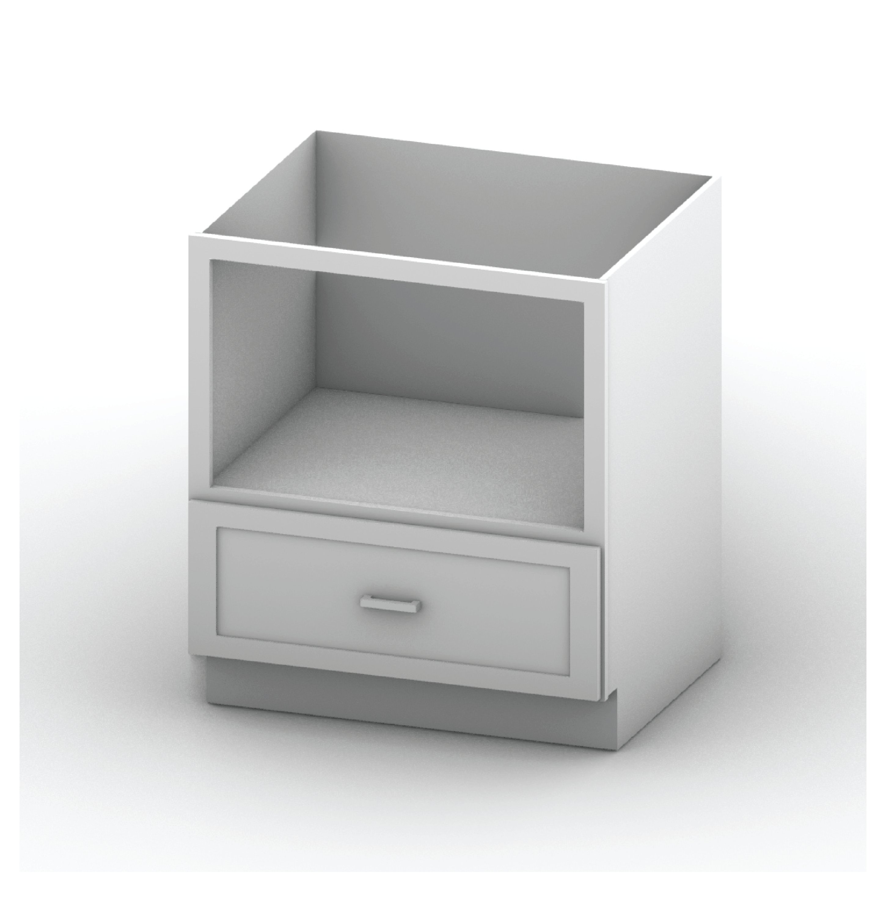 Microwave Drawer Base Cabinet 30" Width