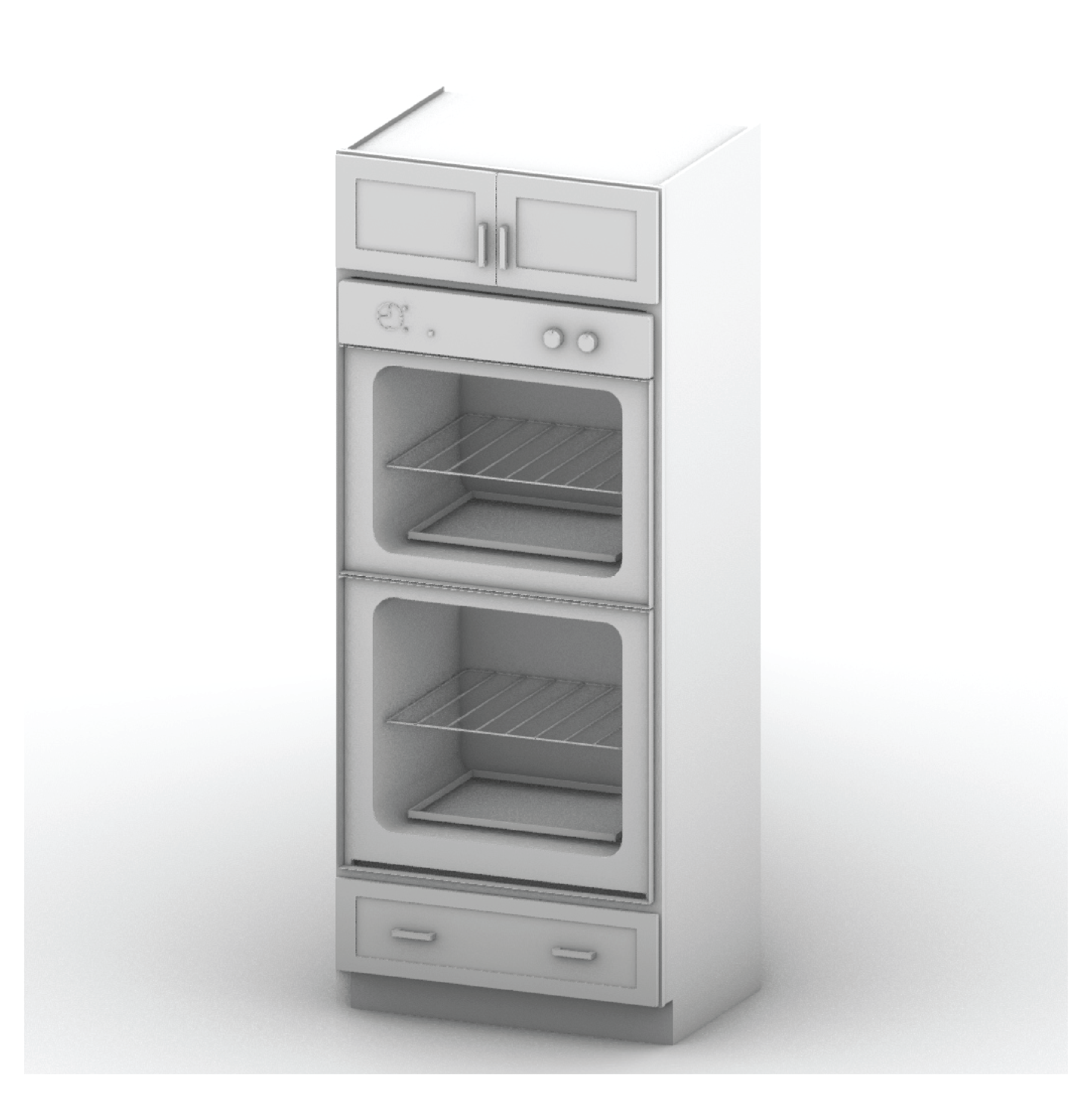 Oven Cabinet 84" Height
