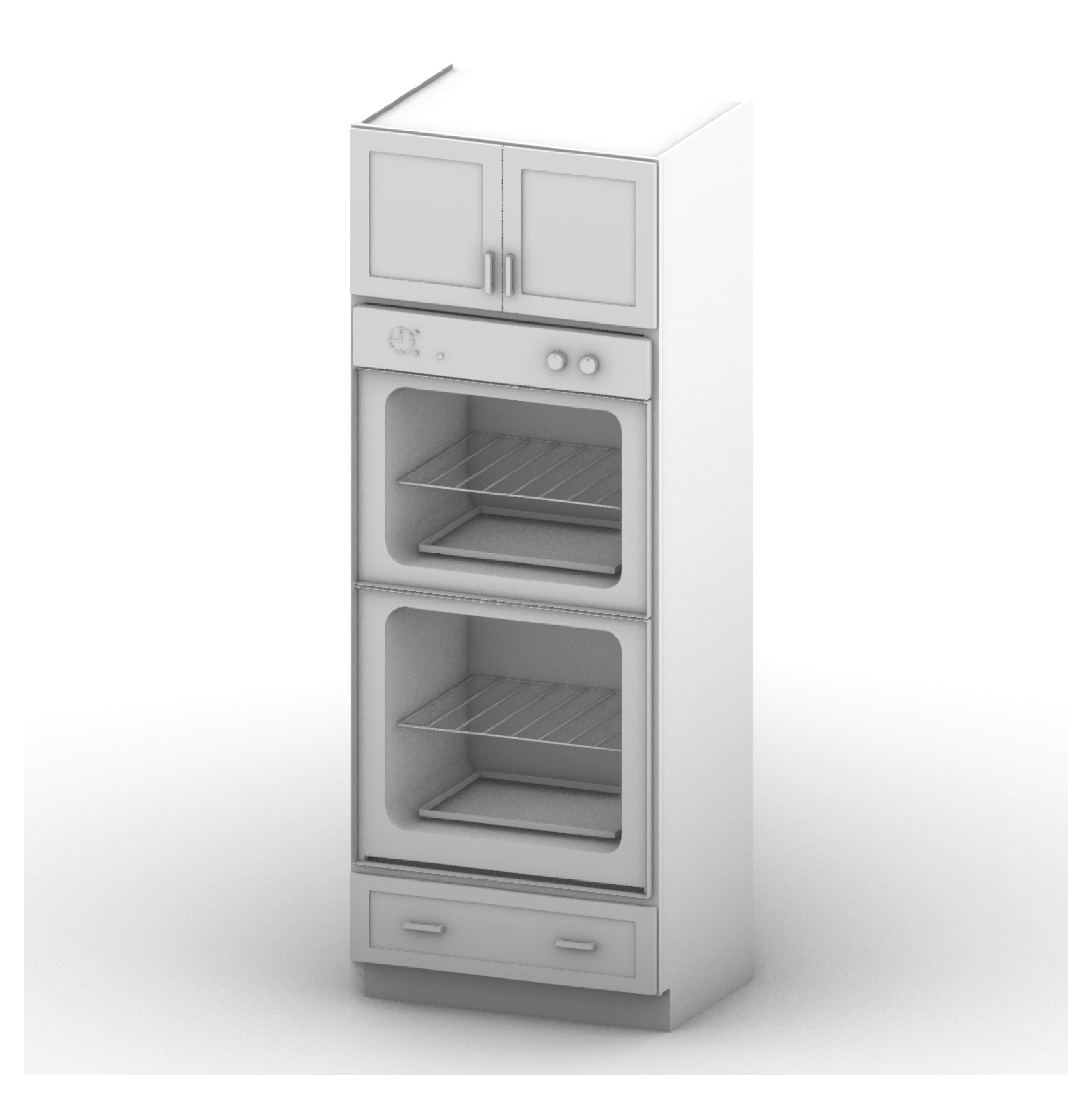 Oven Cabinet 90" Height