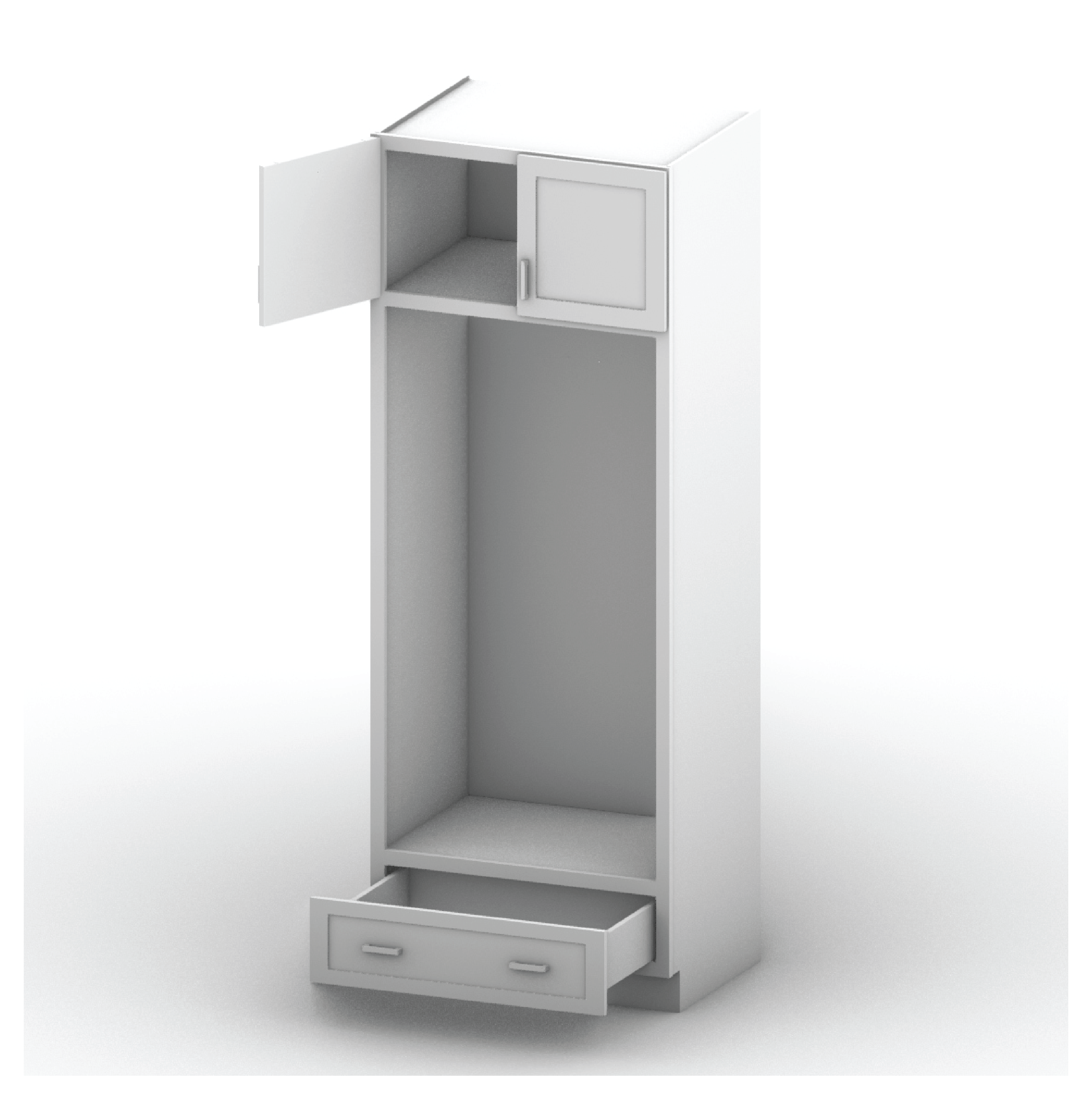Oven Cabinet 90" Height