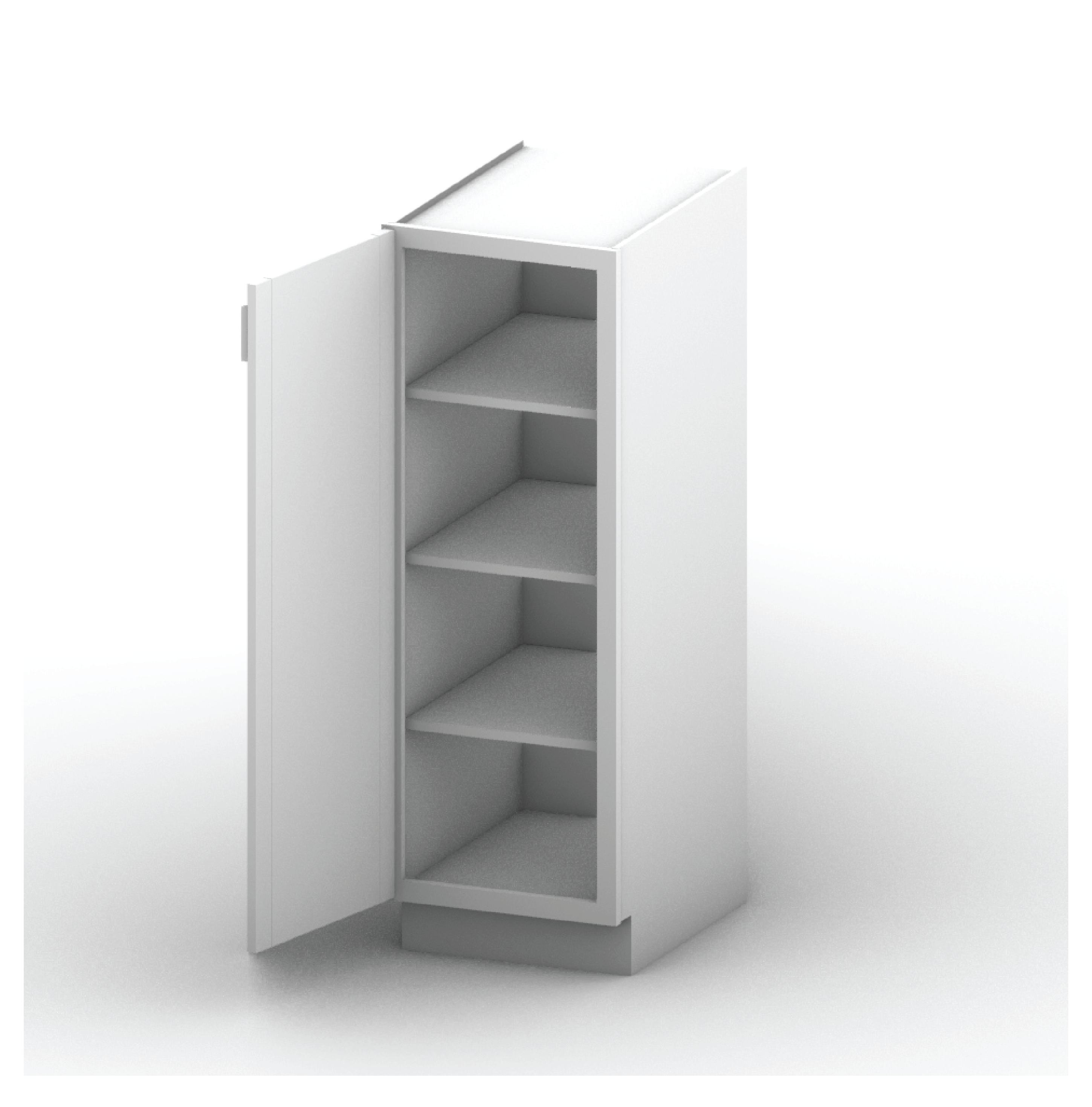 Pantry Base Cabinet 18" Width