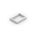 White Shaker ROLL-OUT18 Pull Out Tray - image 1