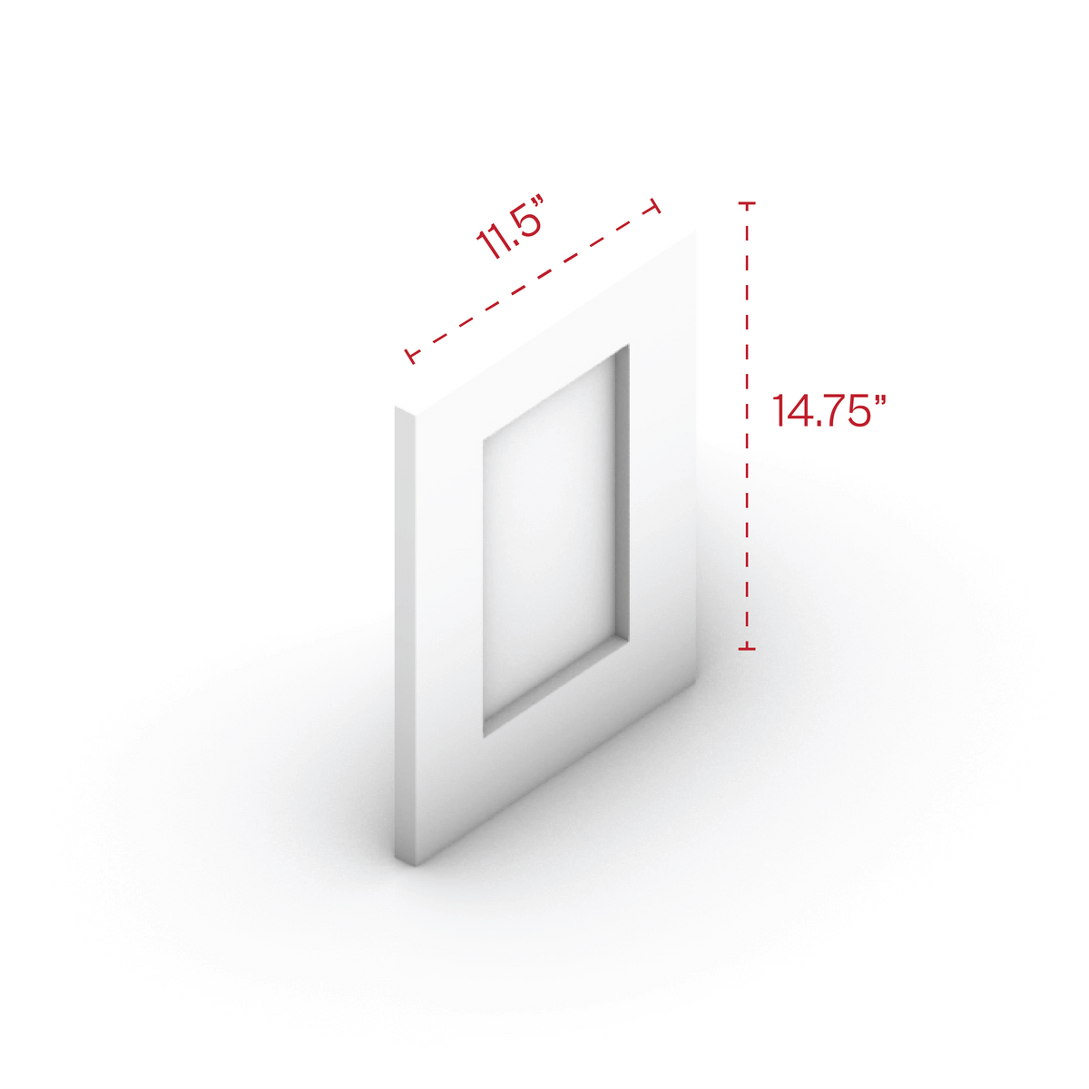 White Shaker SAMPLE DOOR Sample Door - image 2