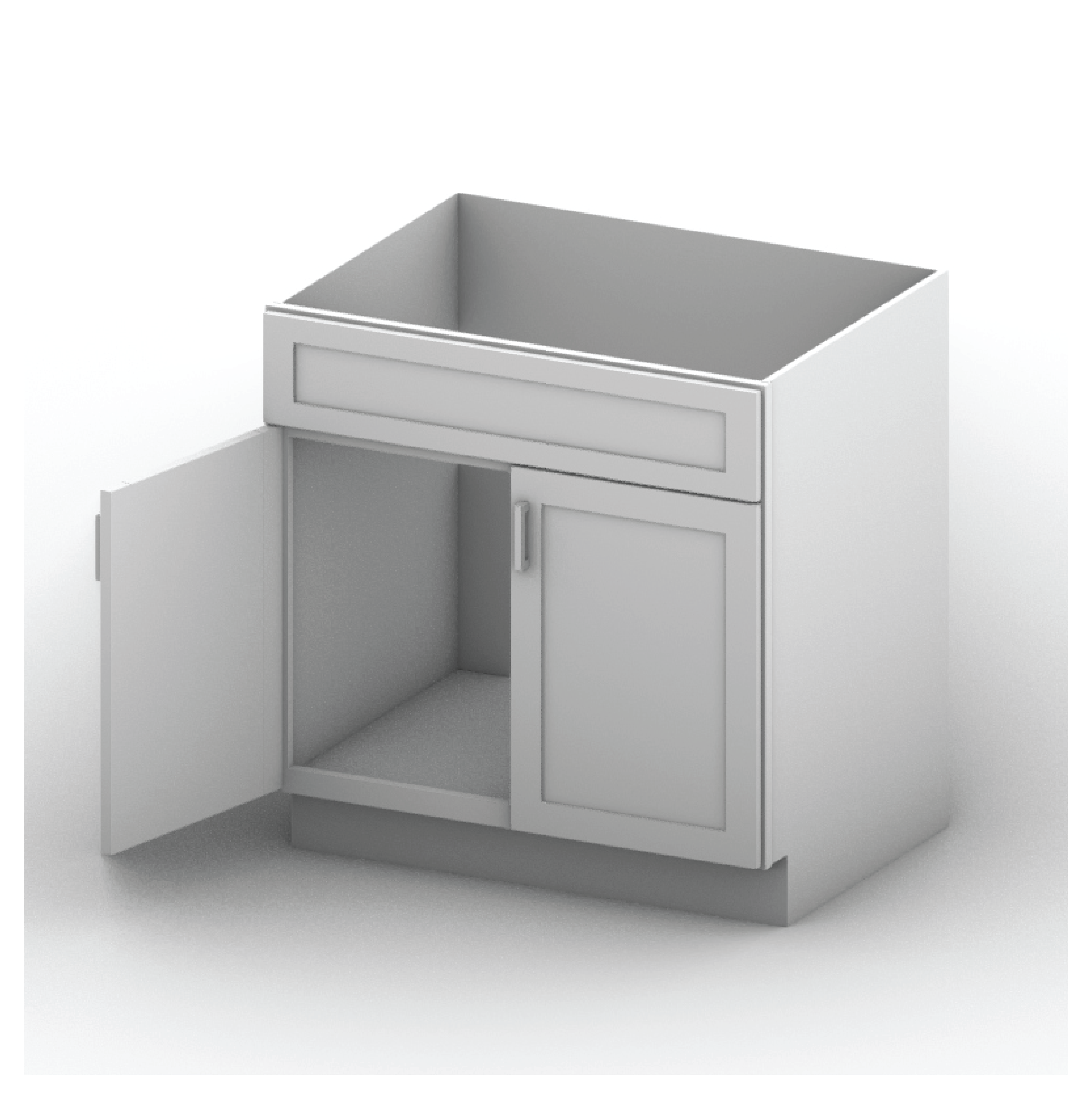 Sink Base Cabinet 33" Width