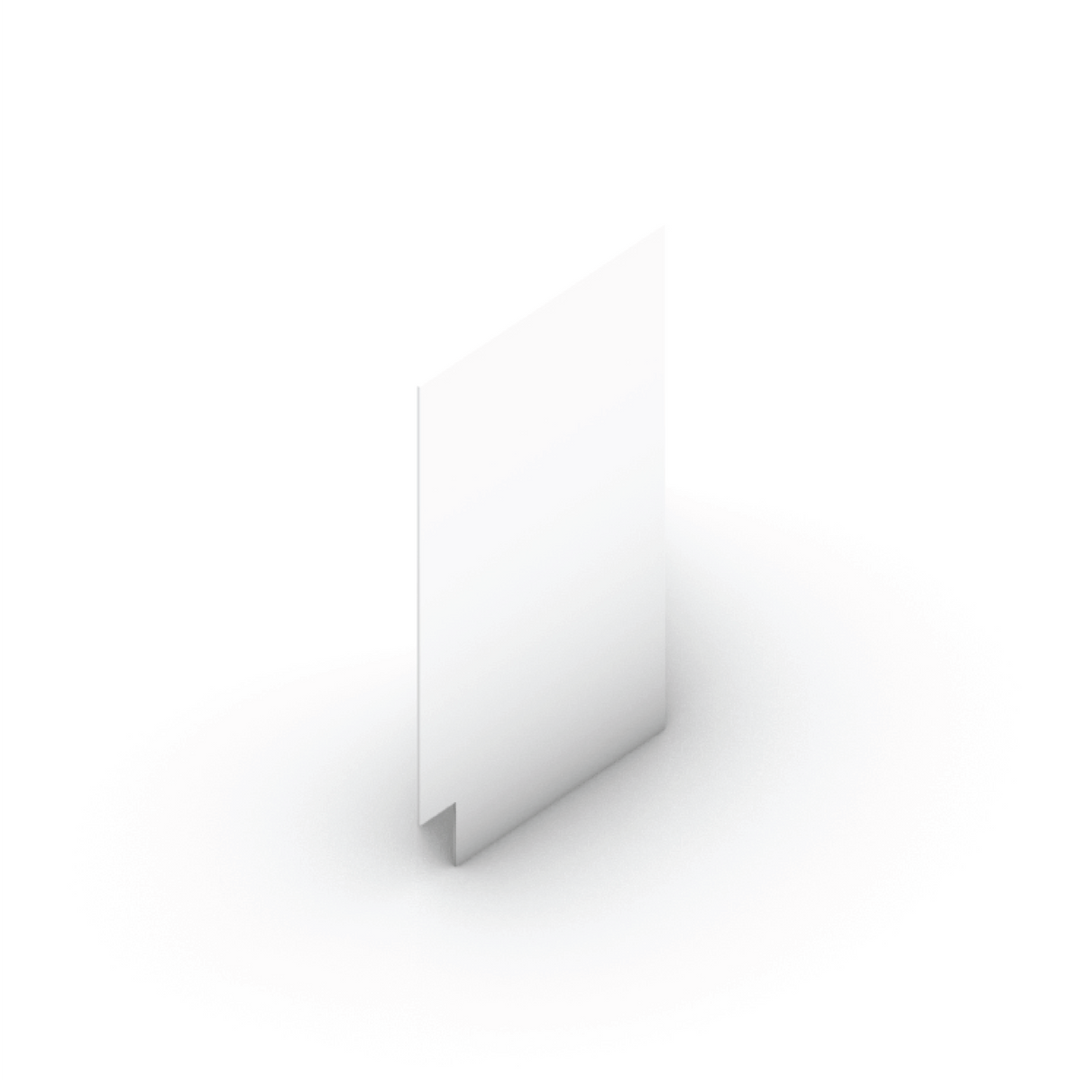 White Shaker SP2134.5 Skin Panel For Pantry - image 2