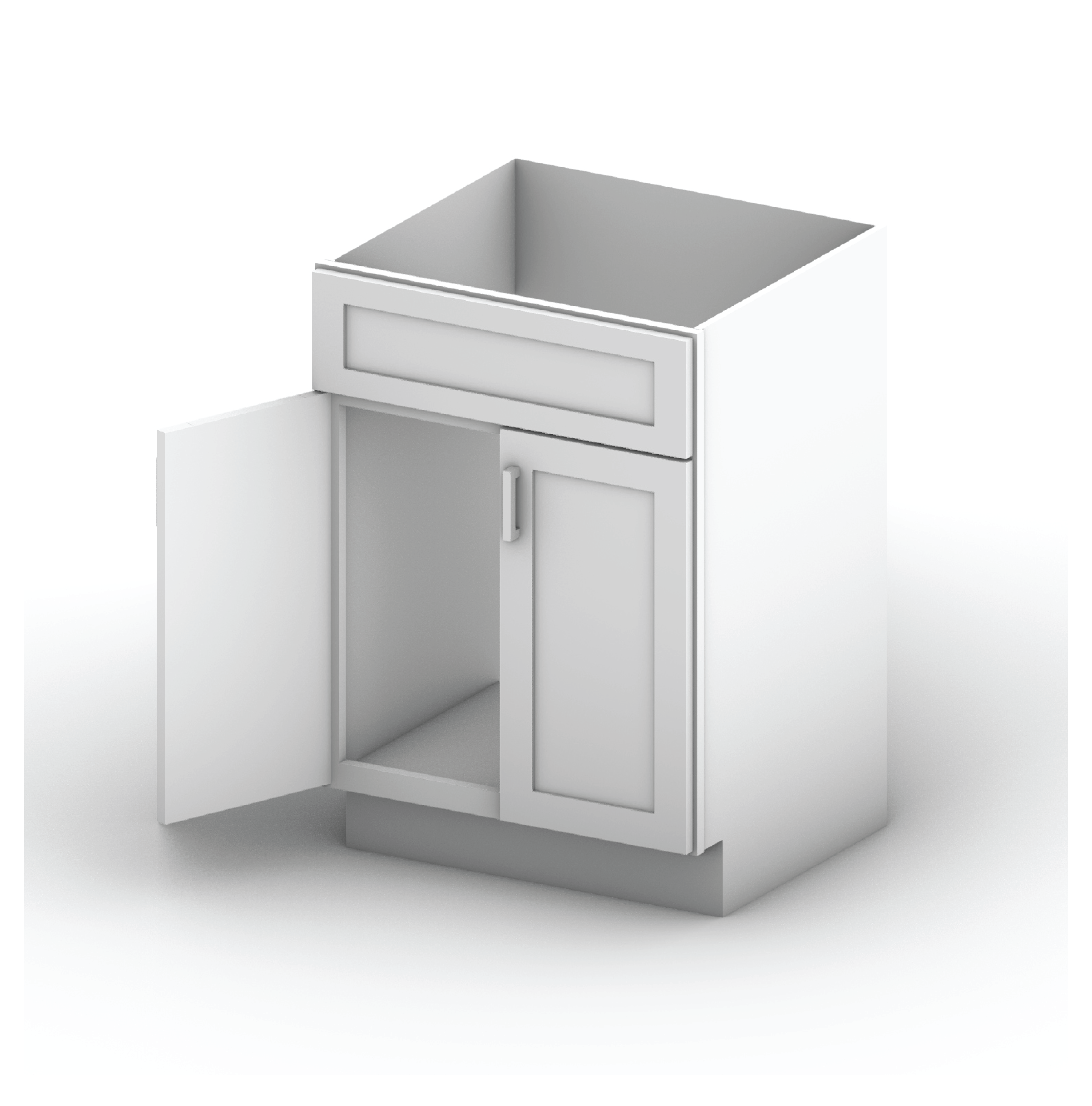 Vanity Sink Cabinet 24" Width 21" Depth