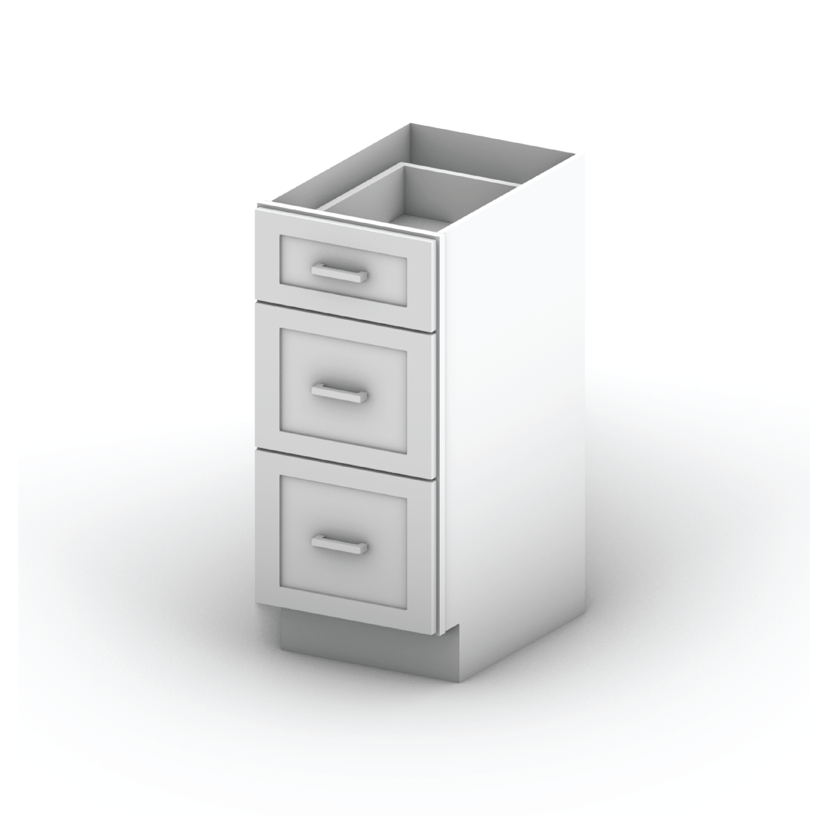 Vanity Drawer Cabinet 15" Width