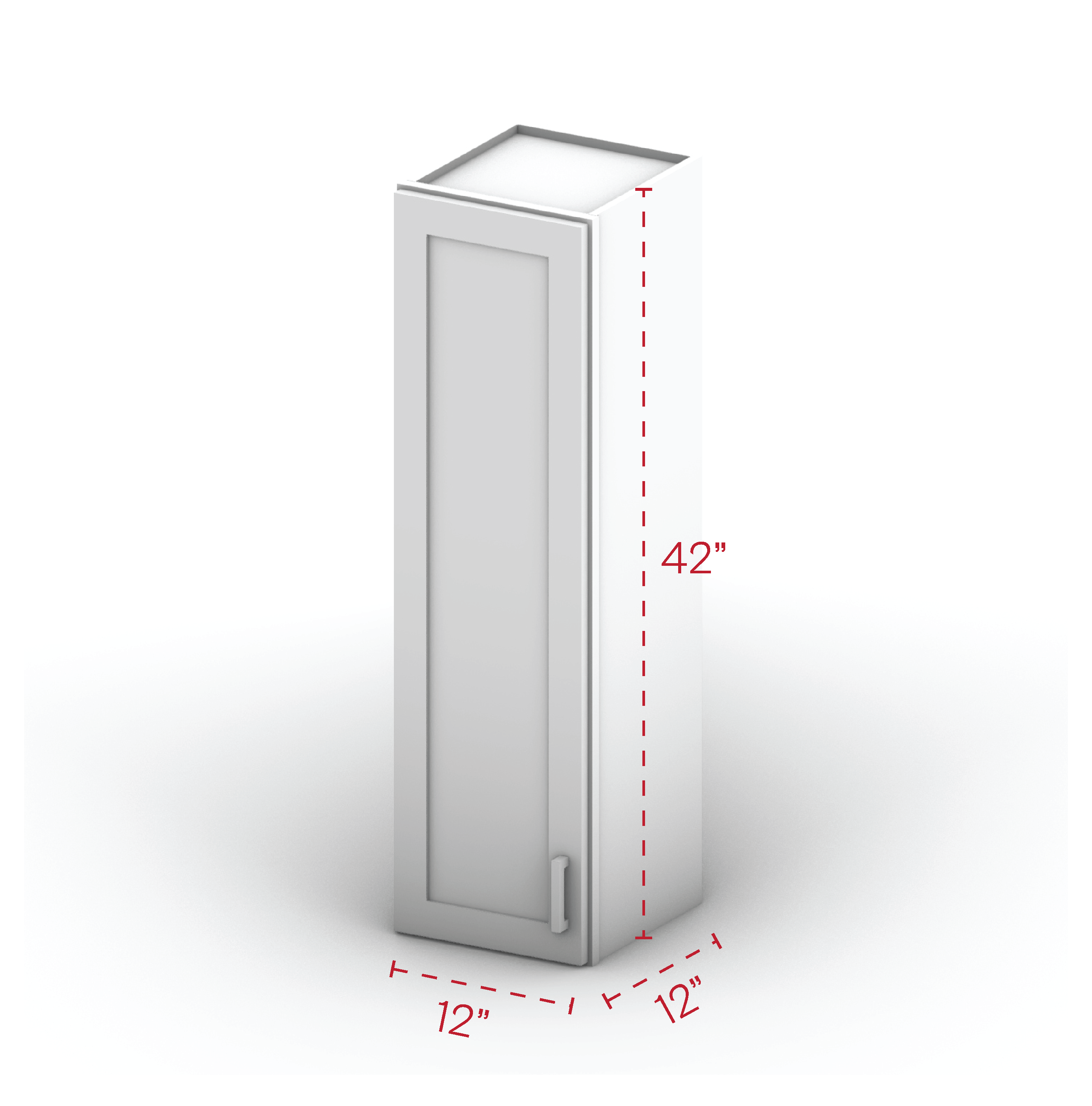 Wall Cabinet 12" Width 42"Height