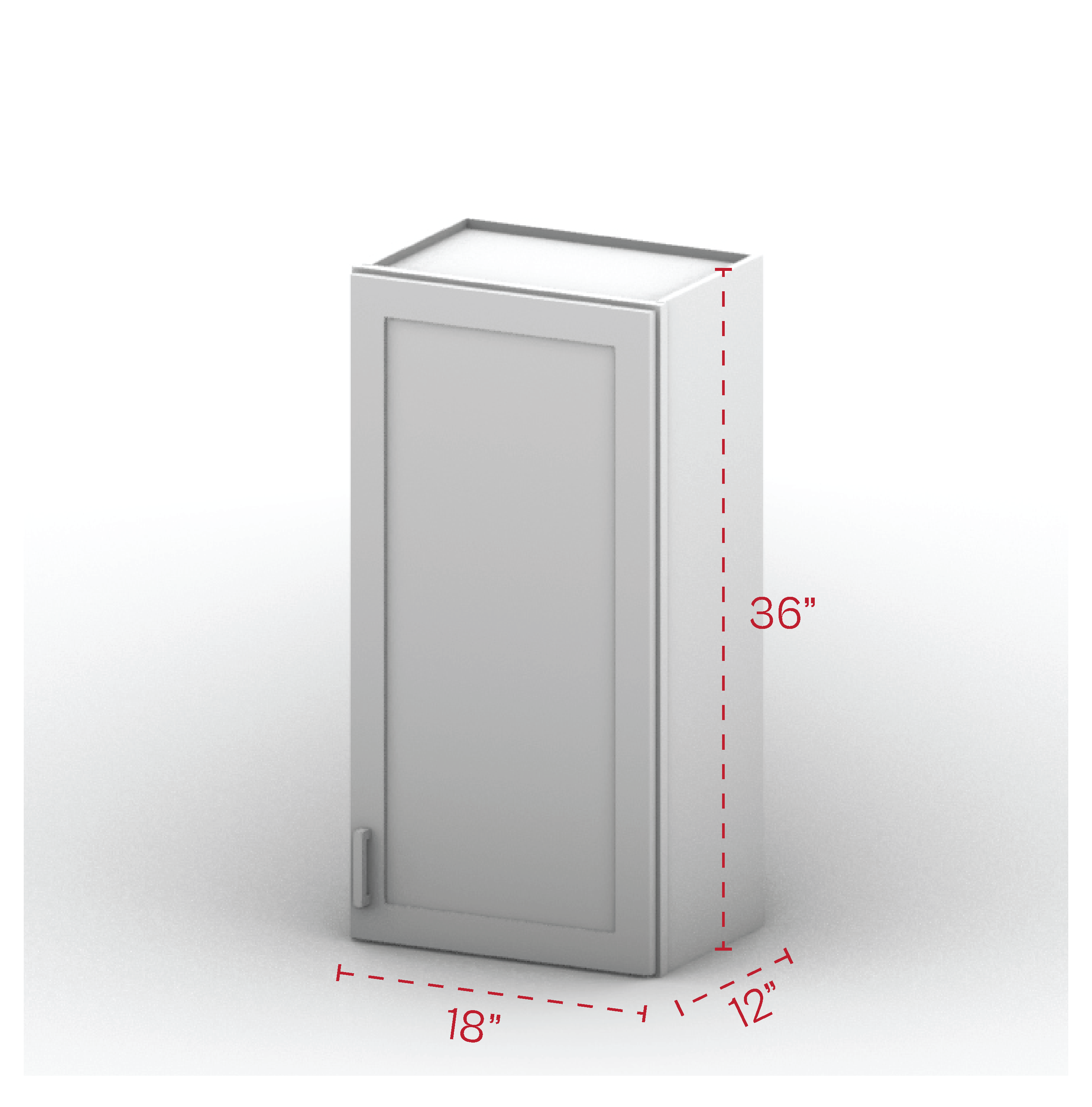 Wall Cabinet 18" Width 36" Height