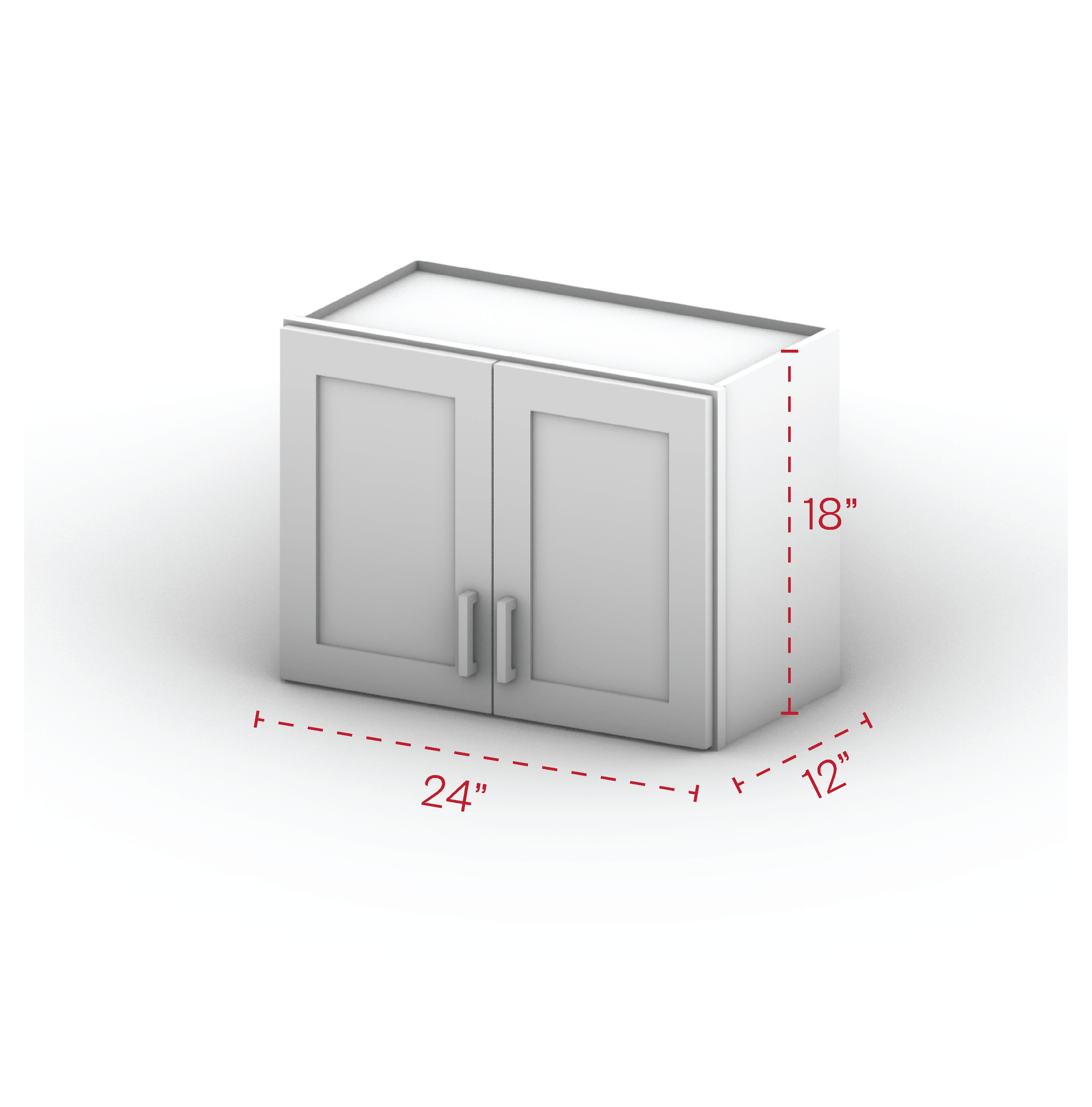 Wall Cabinet 24" Width 18"Height