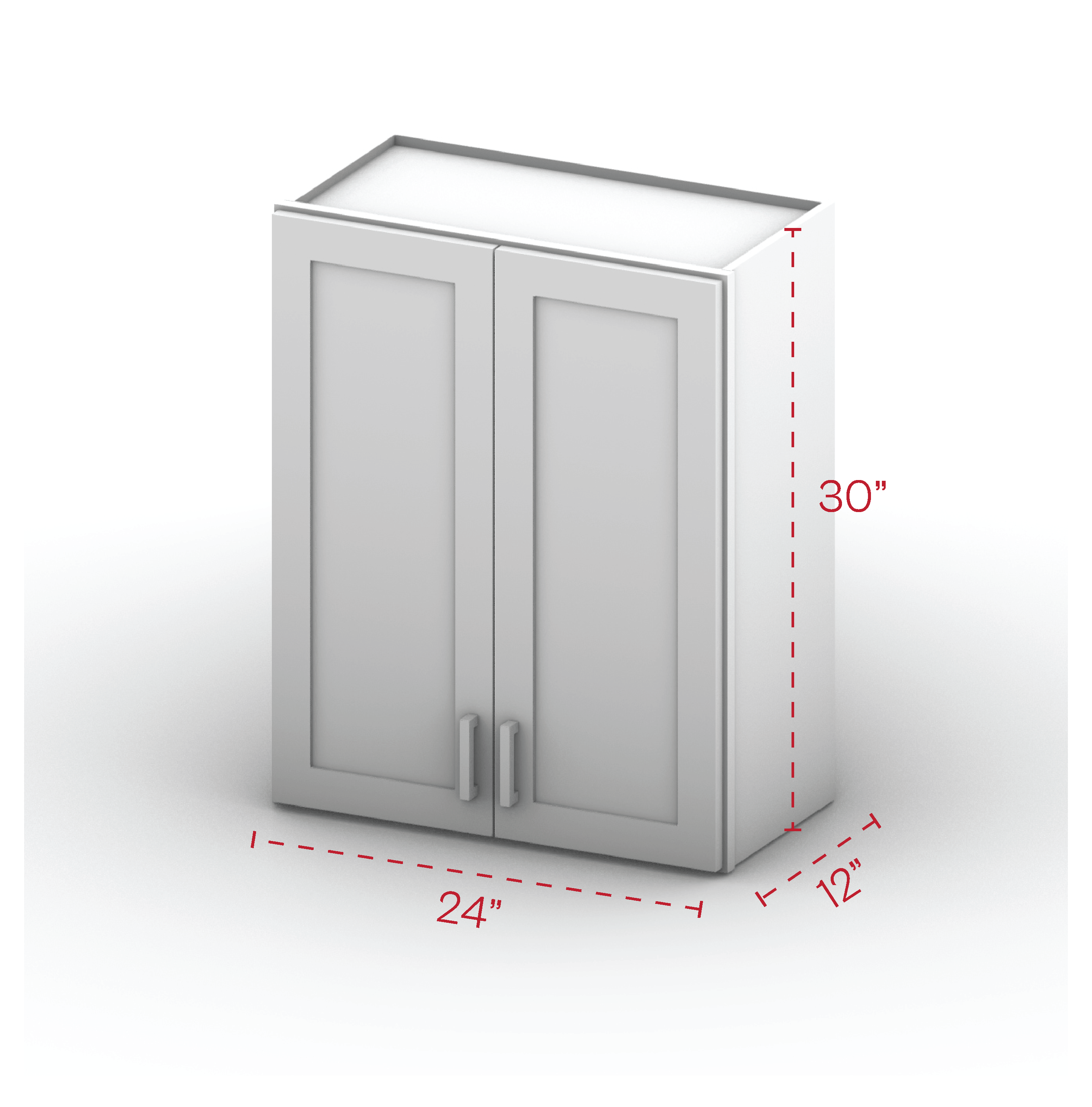 Wall Cabinet 24" Width 30" Height