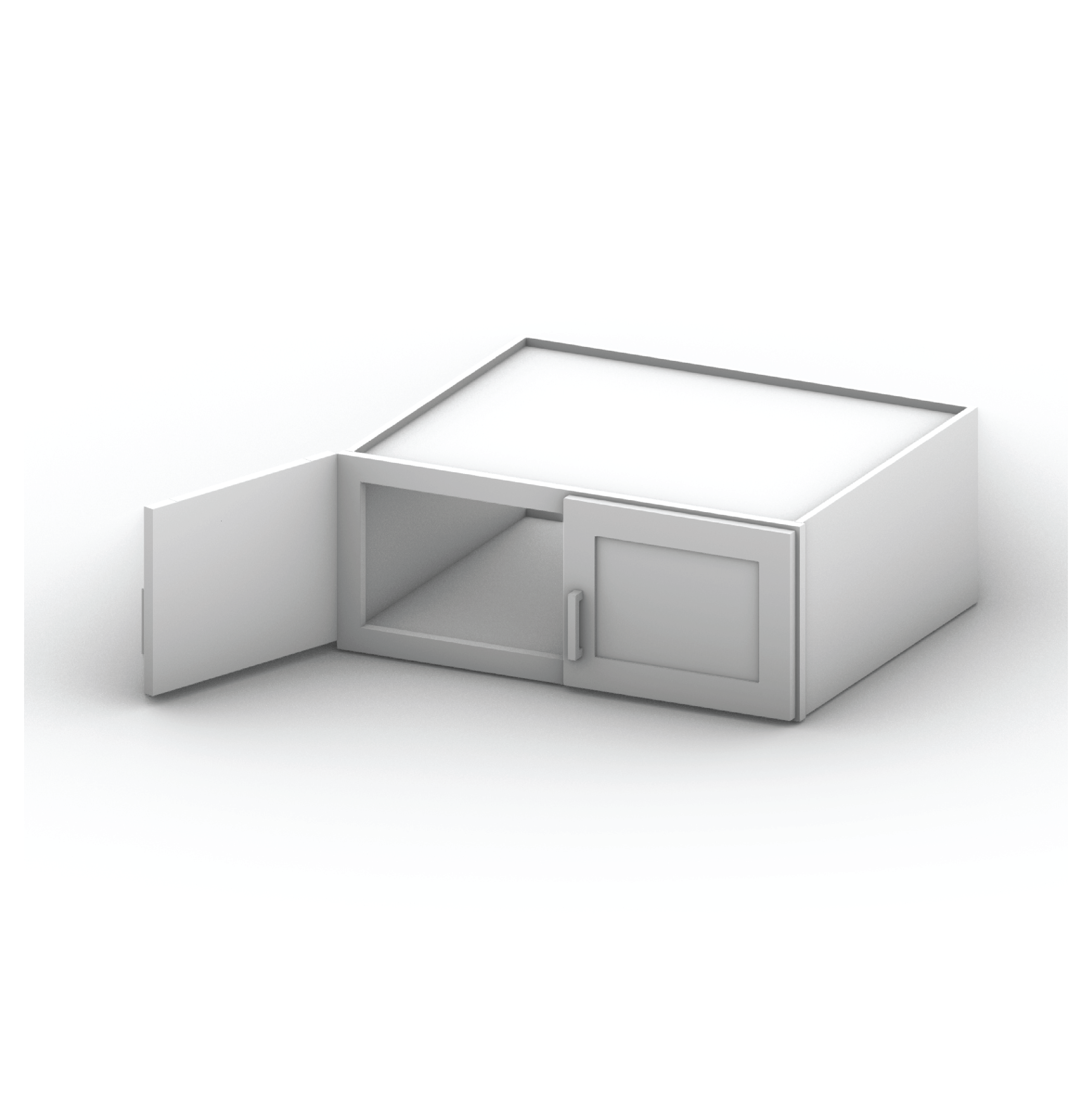 Wall Cabinet 30" Width 12" Height