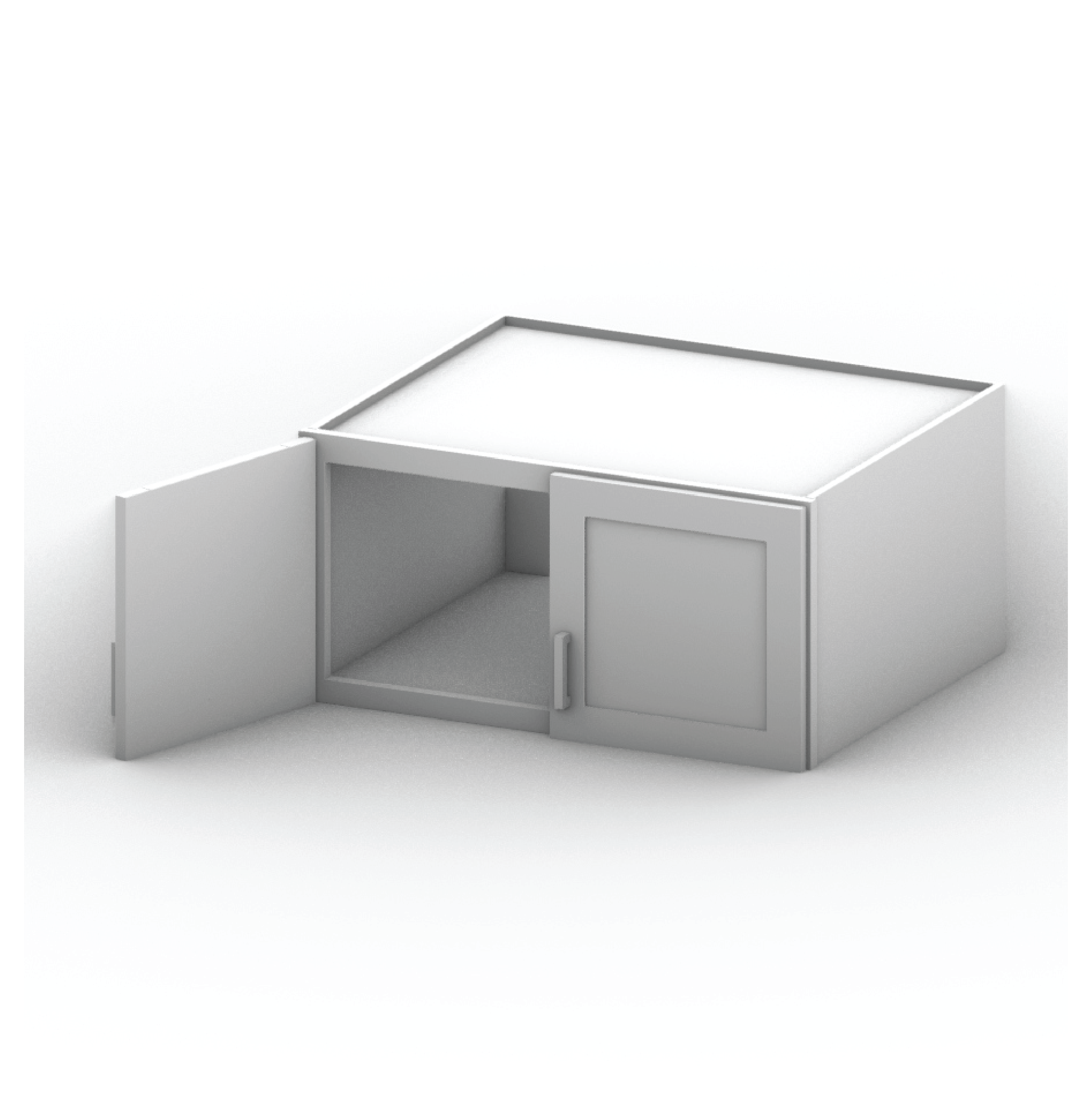 Wall Cabinet 30" Width 15" Height