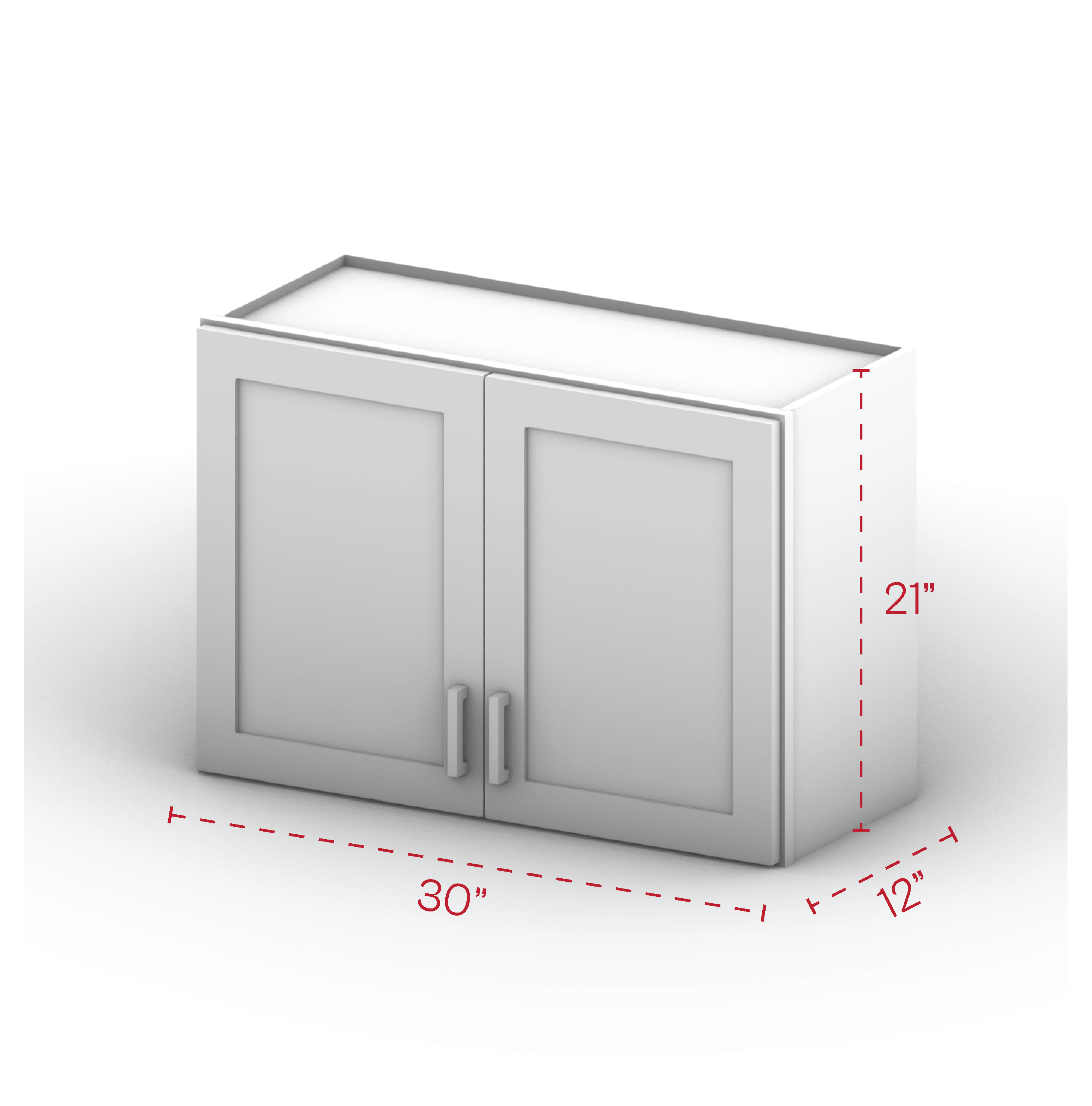 Wall Cabinet 30" Width 21"Height