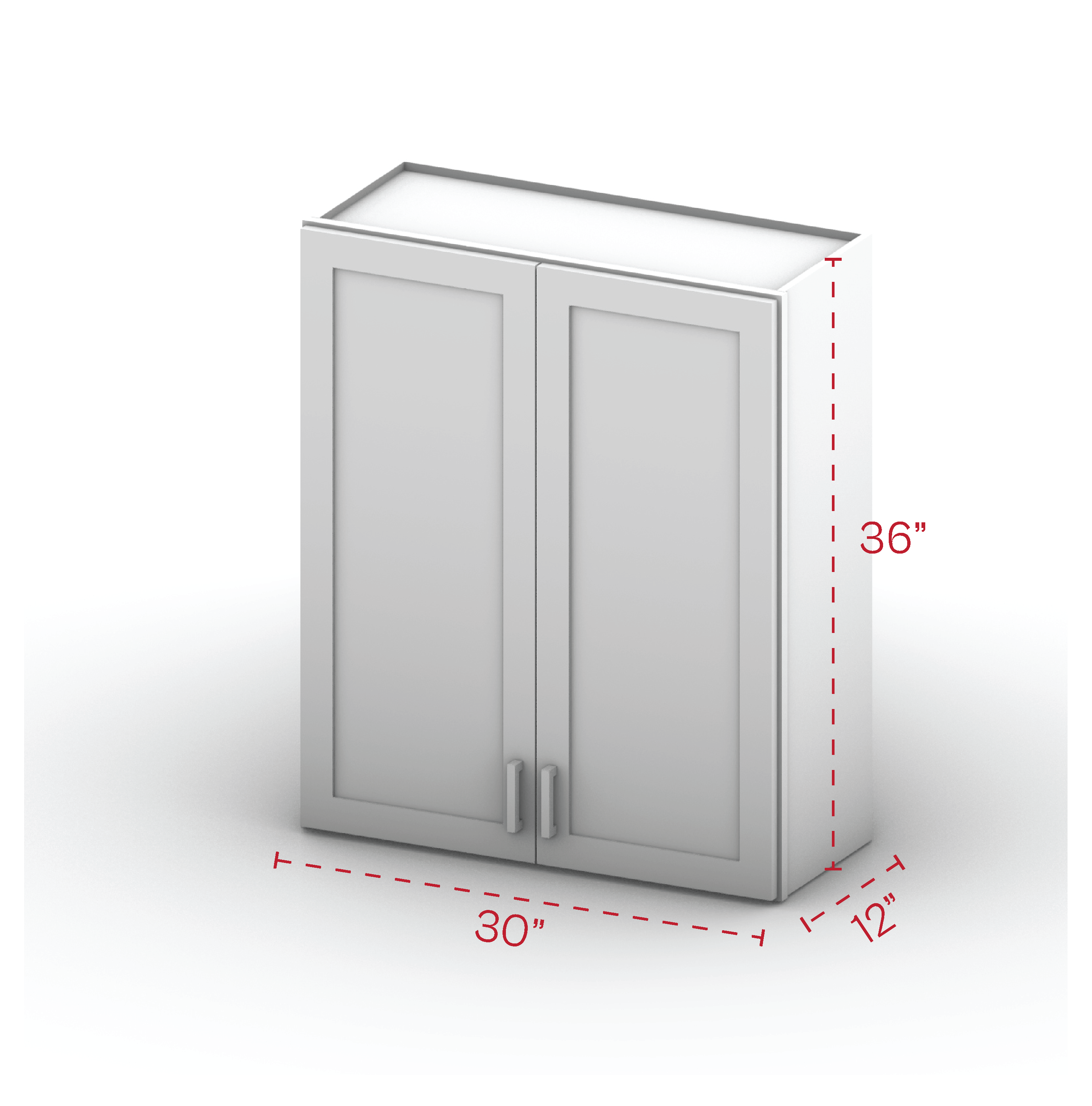 Wall Cabinet 30" Width 36" Height