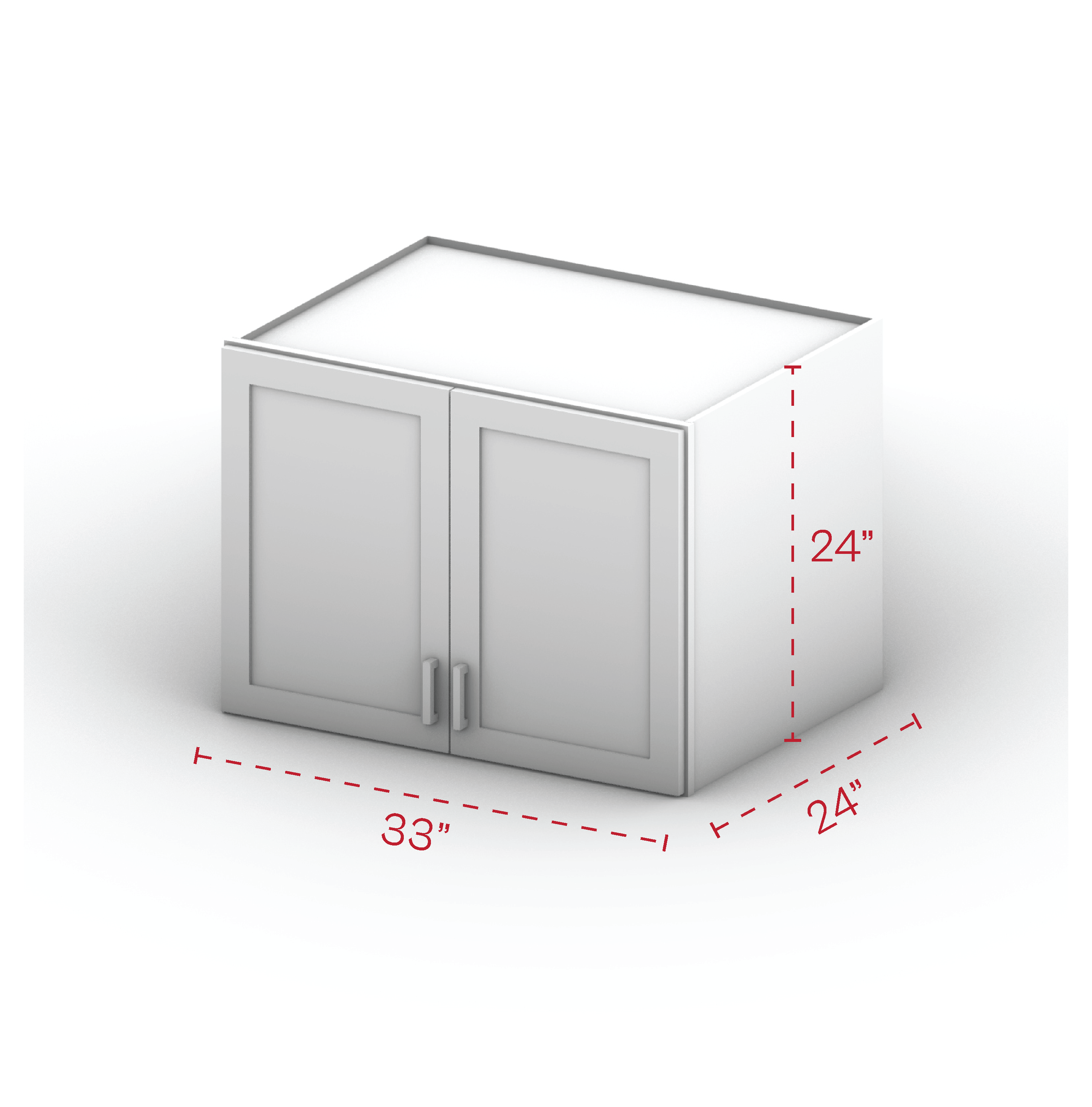 Wall Cabinet 33" Width 24"Height
