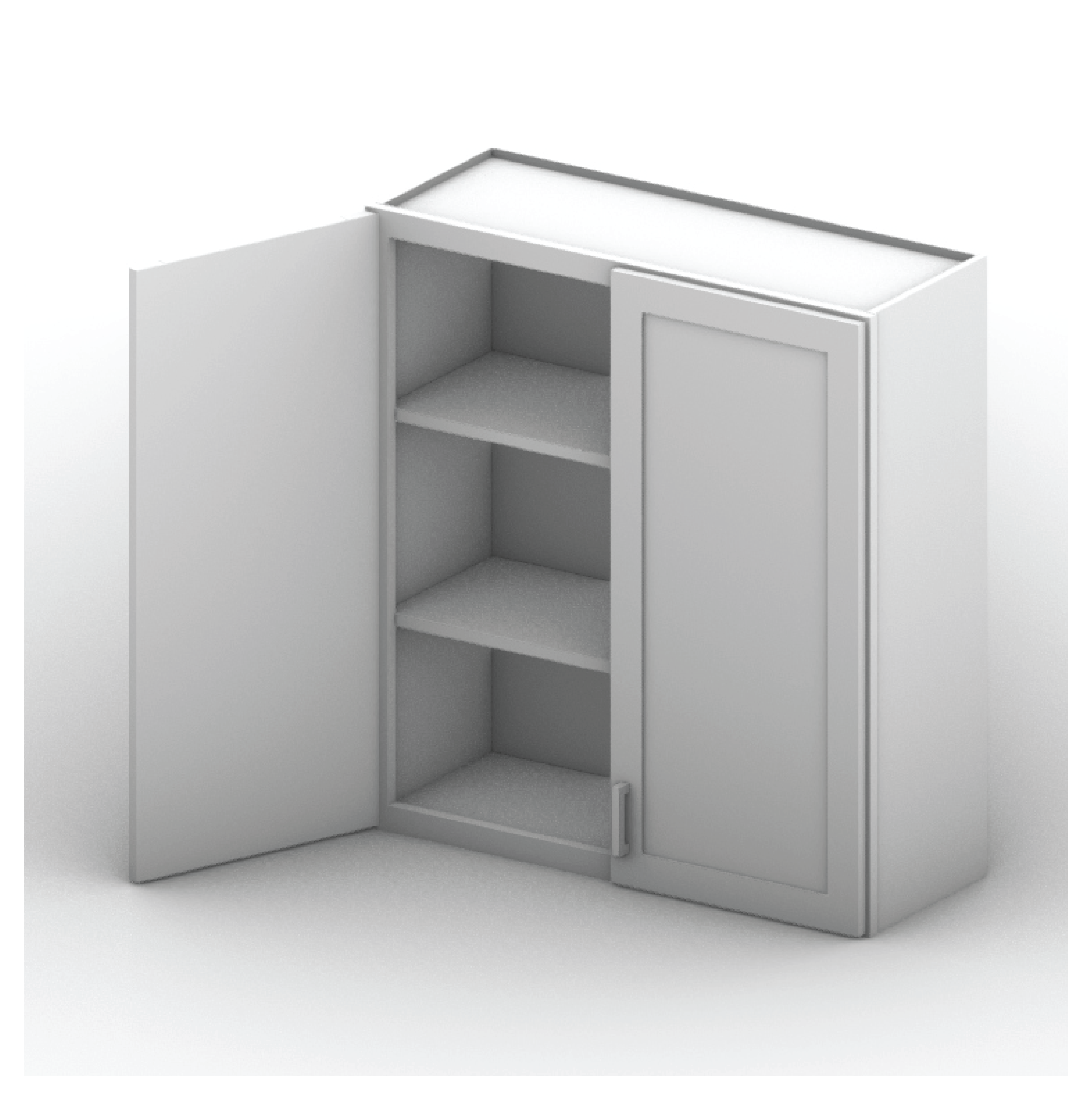 Wall Cabinet 33" Width 36" Height