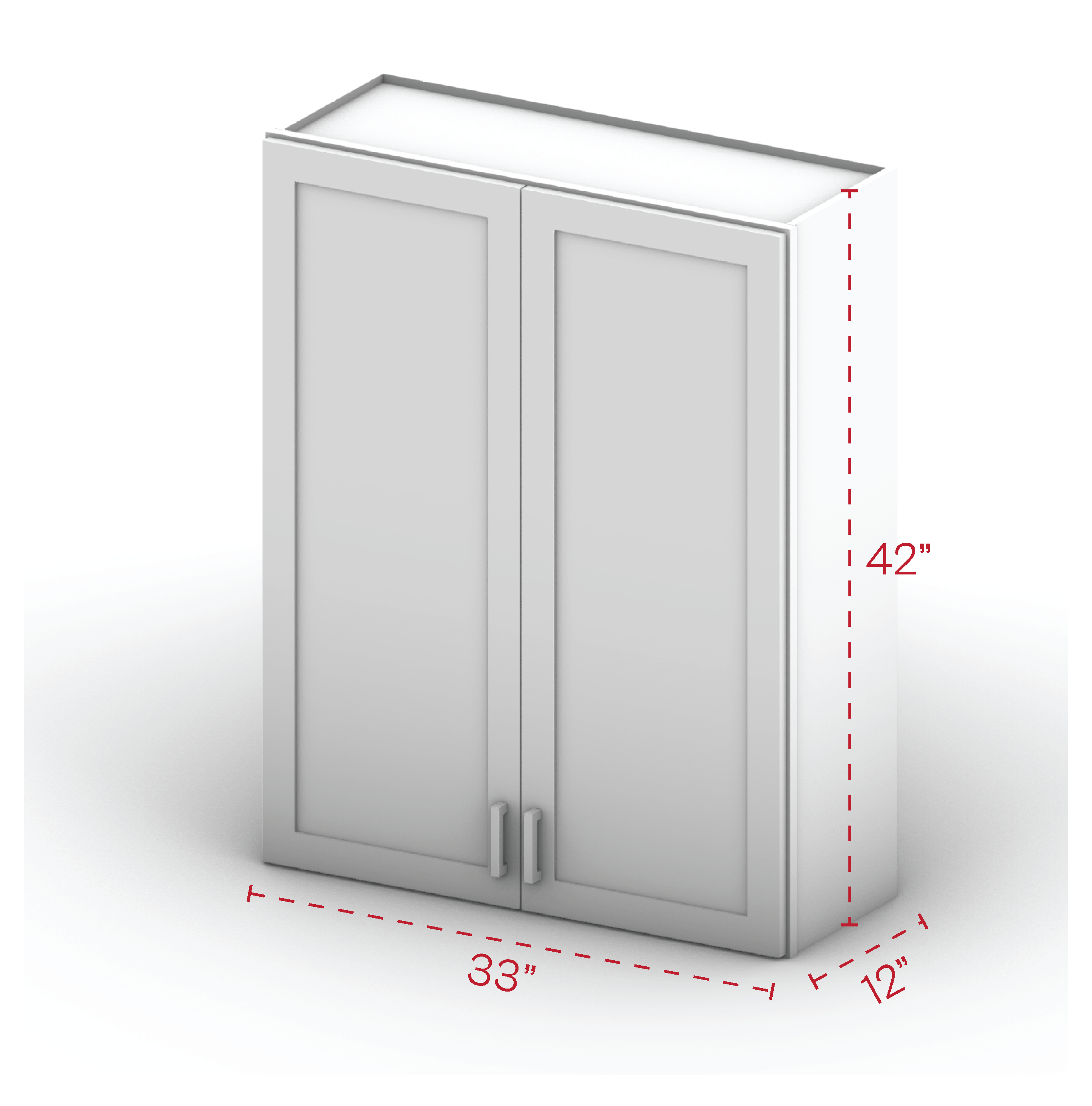 Wall Cabinet 33" Width 42"Height