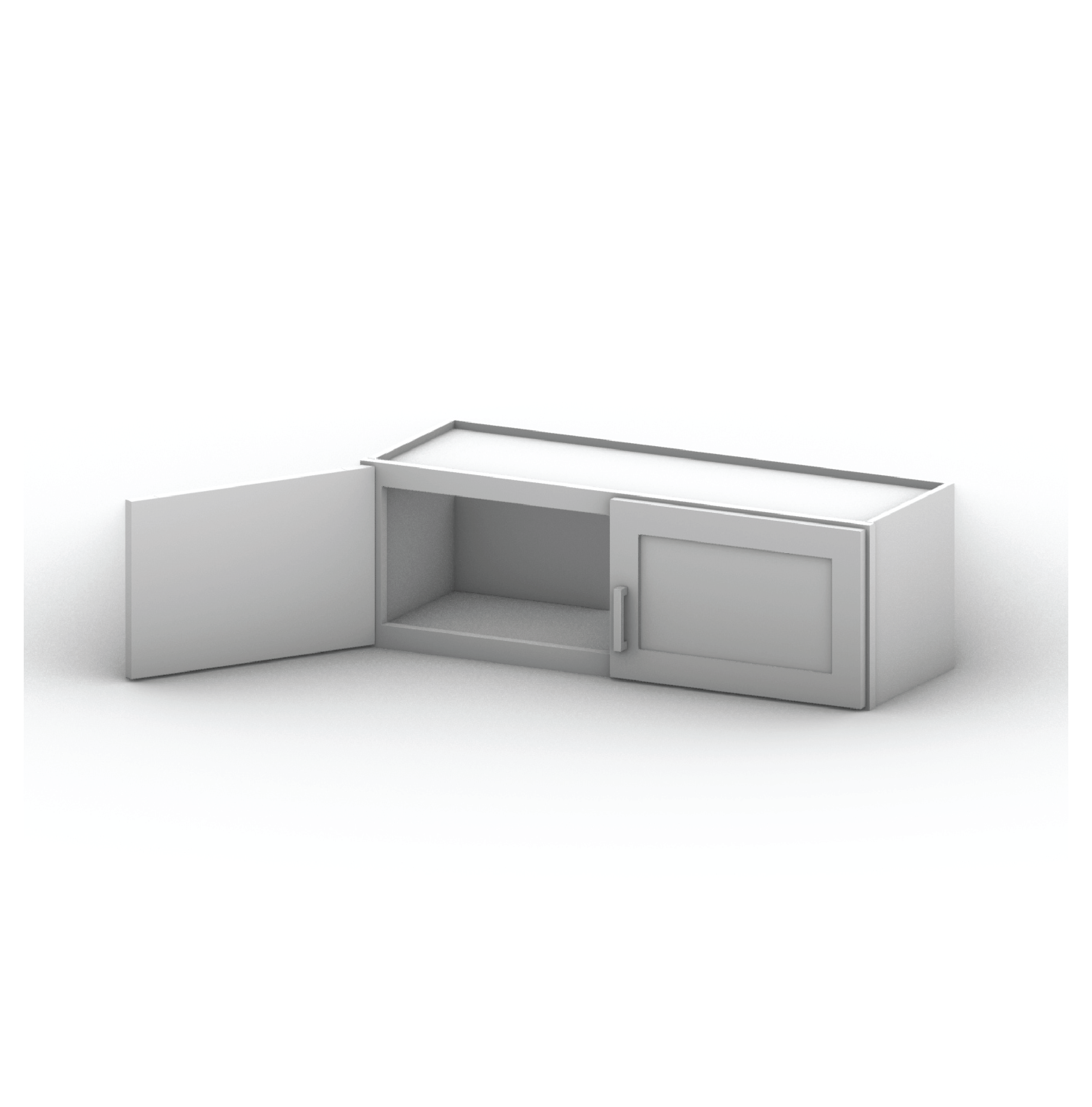 Wall Cabinet 36" Width 12" Height