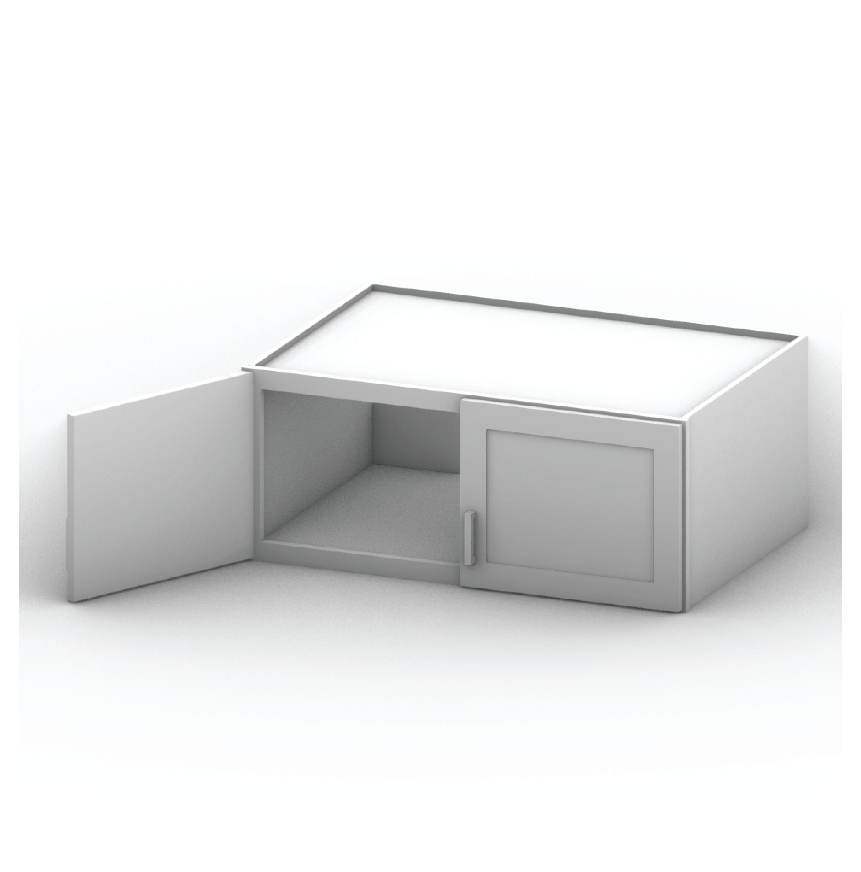 Wall Cabinet 36" Width 15" Height
