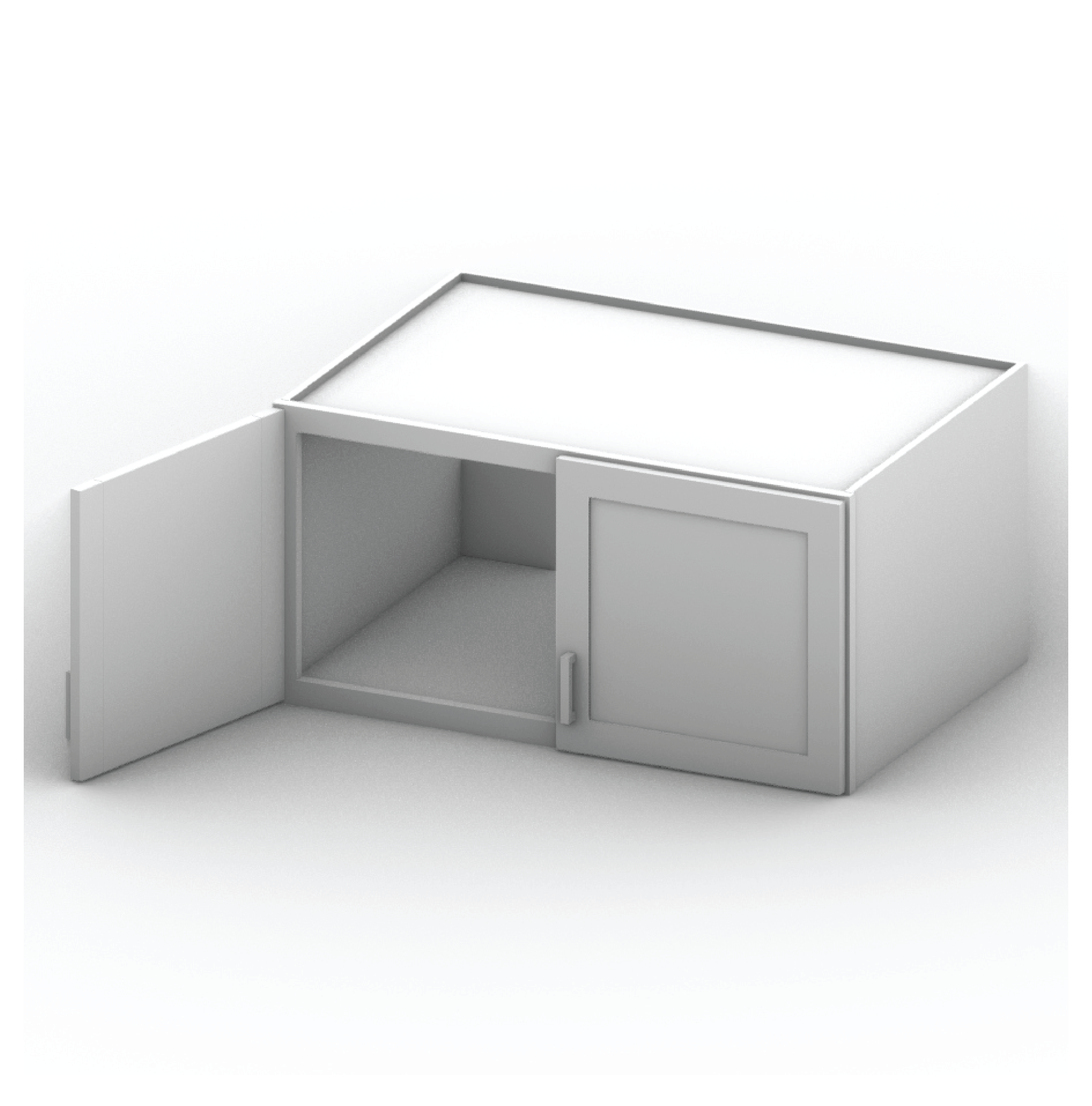 Wall Cabinet 36" Width 18" Height