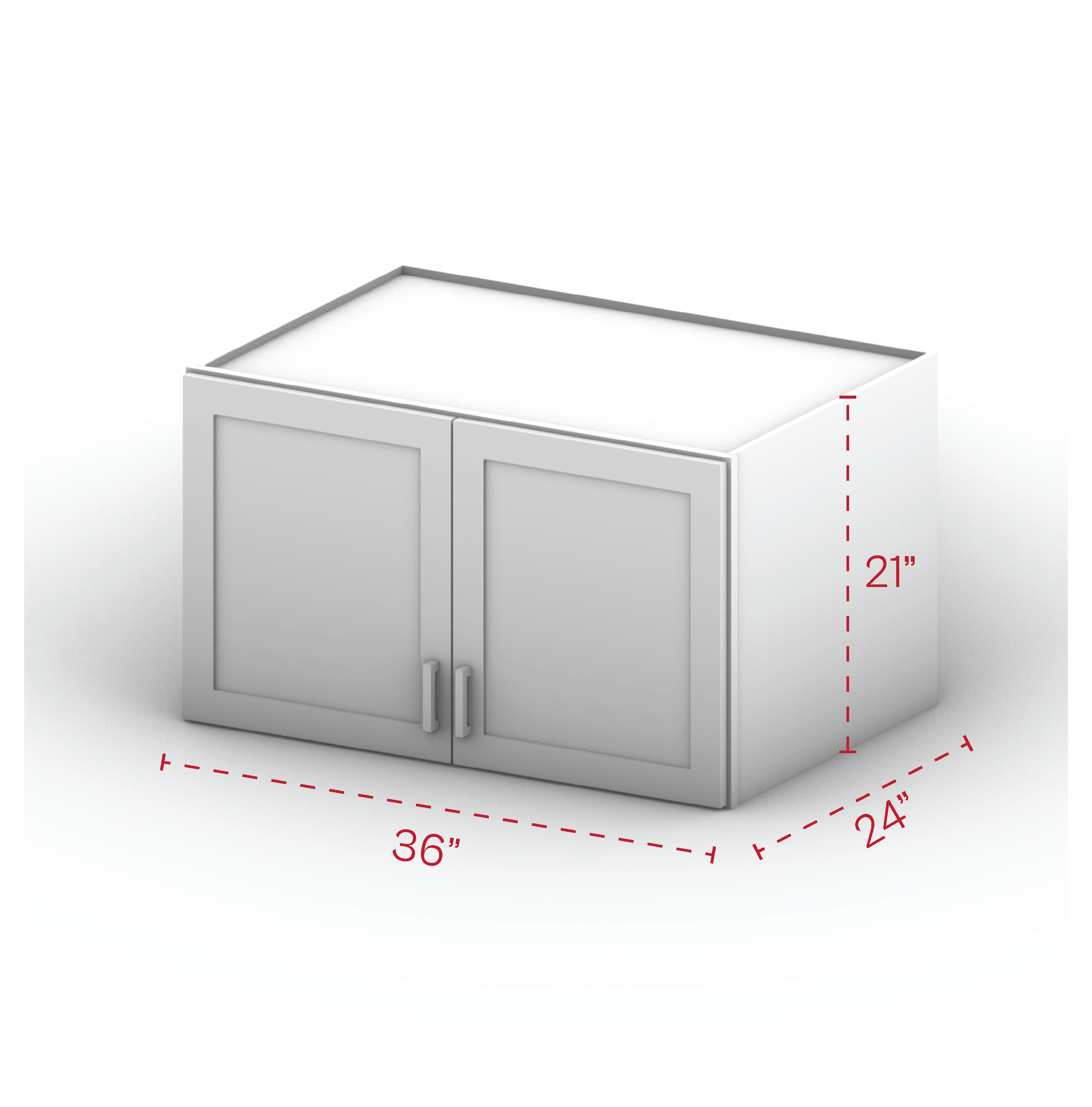 Wall Cabinet 36" Width 21"Height