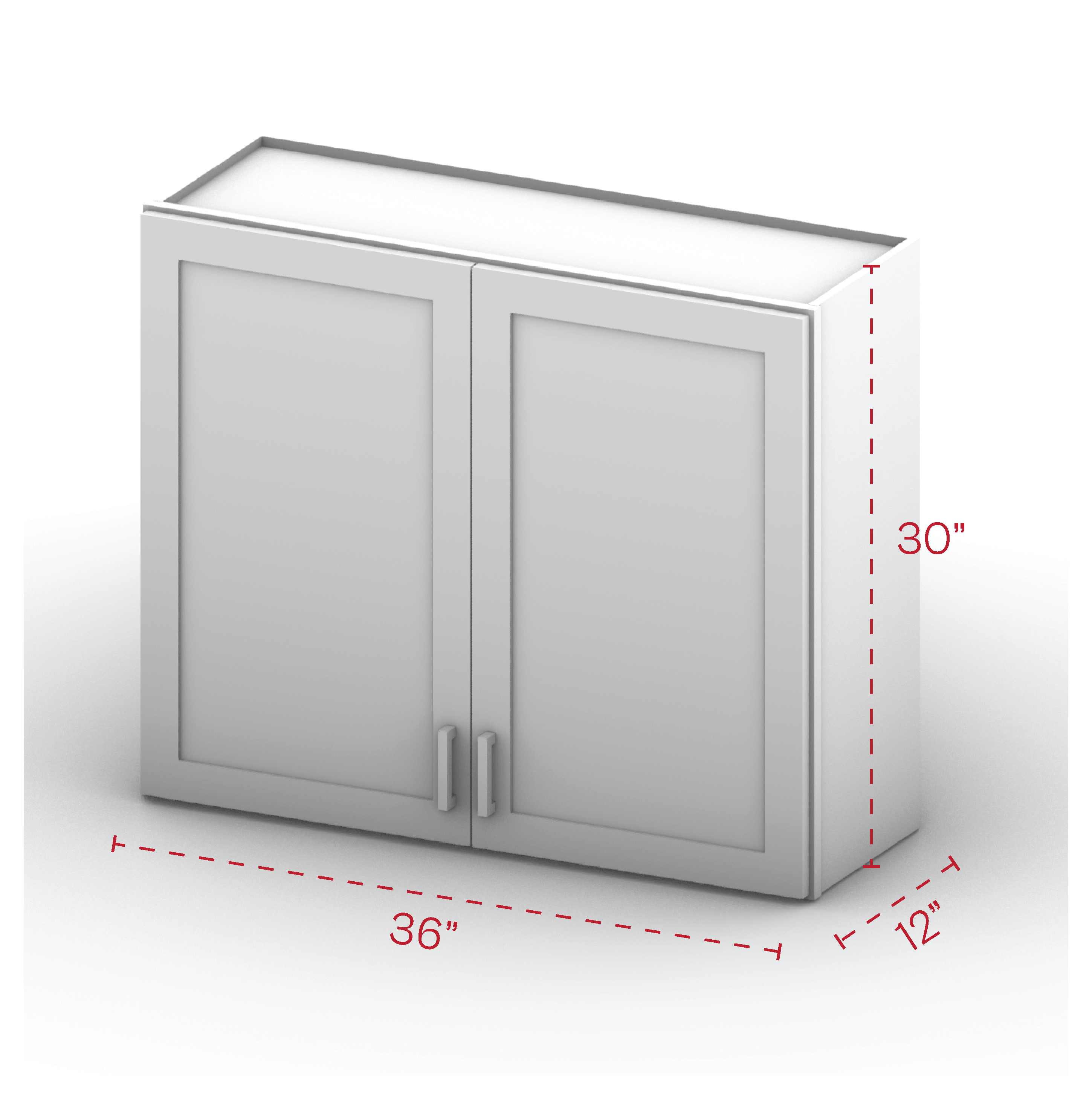 Wall Cabinet 36" Width 30" Height